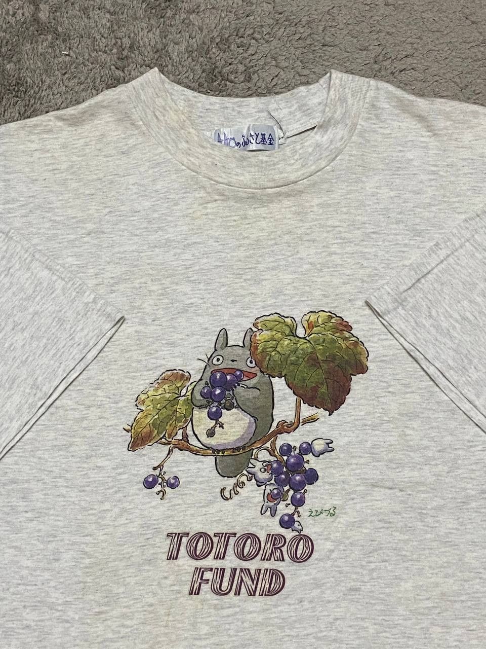 Anime × Japanese Brand × Vintage Vintage 90s My Neighbor Totoro Anime Studio Ghibli Shirt Size US L / EU 52-54 / 3 - 1 Thumbnail