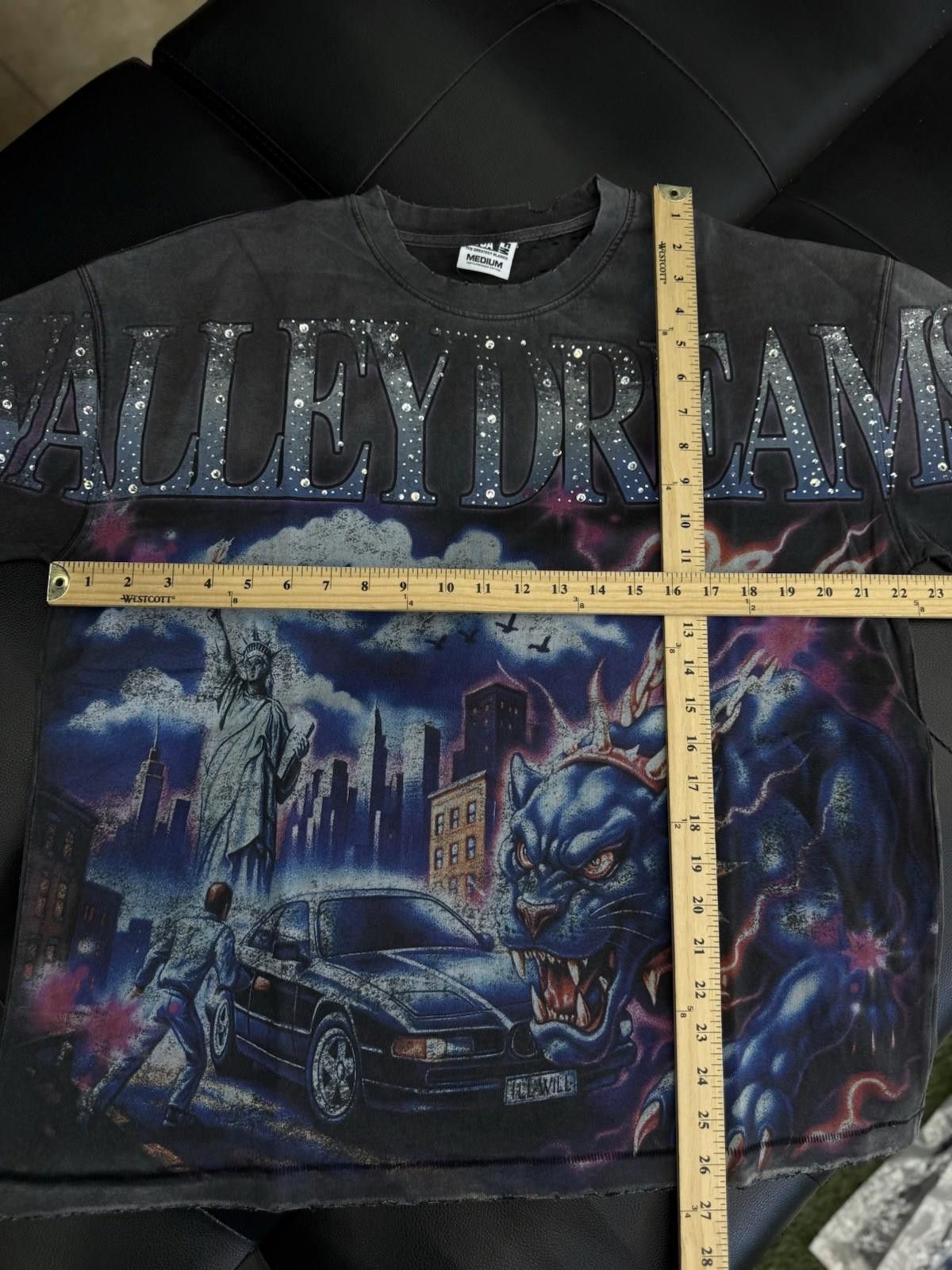 Vale Size Medium - Vale Forever Summer Stone Bling Tee Authentic Size M / US 6-8 / IT 42-44 - 5 Thumbnail
