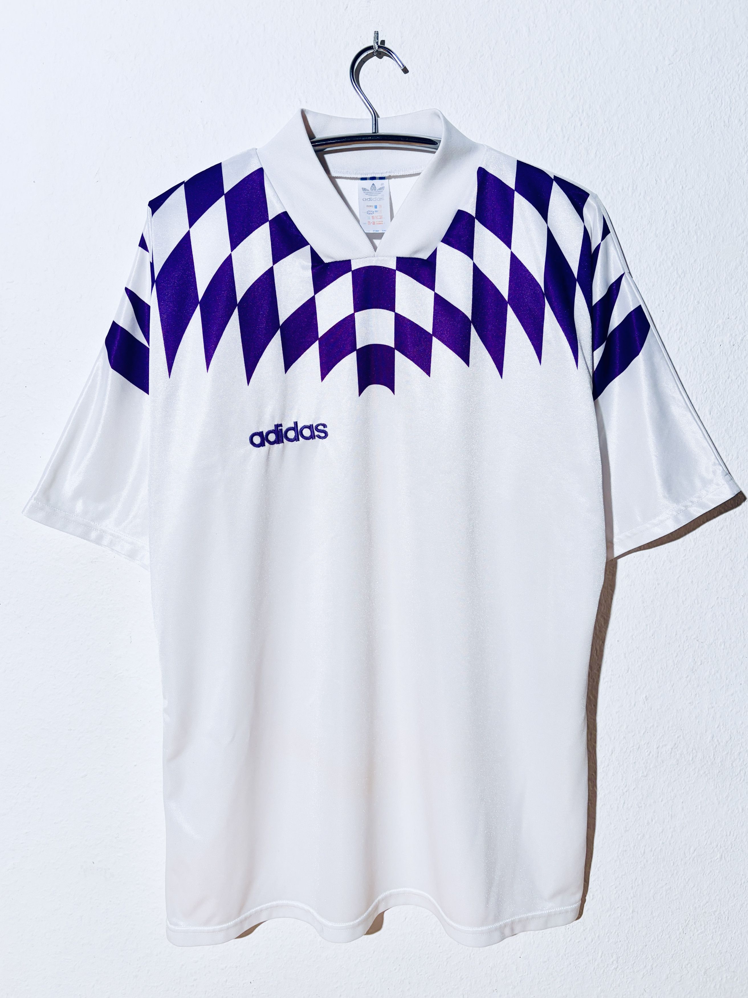 Adidas 90s Vintage Template Football Shirt 1990s Austria Vienna Size US XL / EU 56 / 4 - 1 Thumbnail