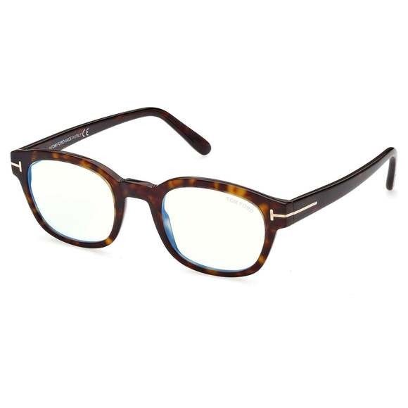 image of NWT Tom Ford Ft5808-B-052-49 49Mm Glasses in Brown, Men's
