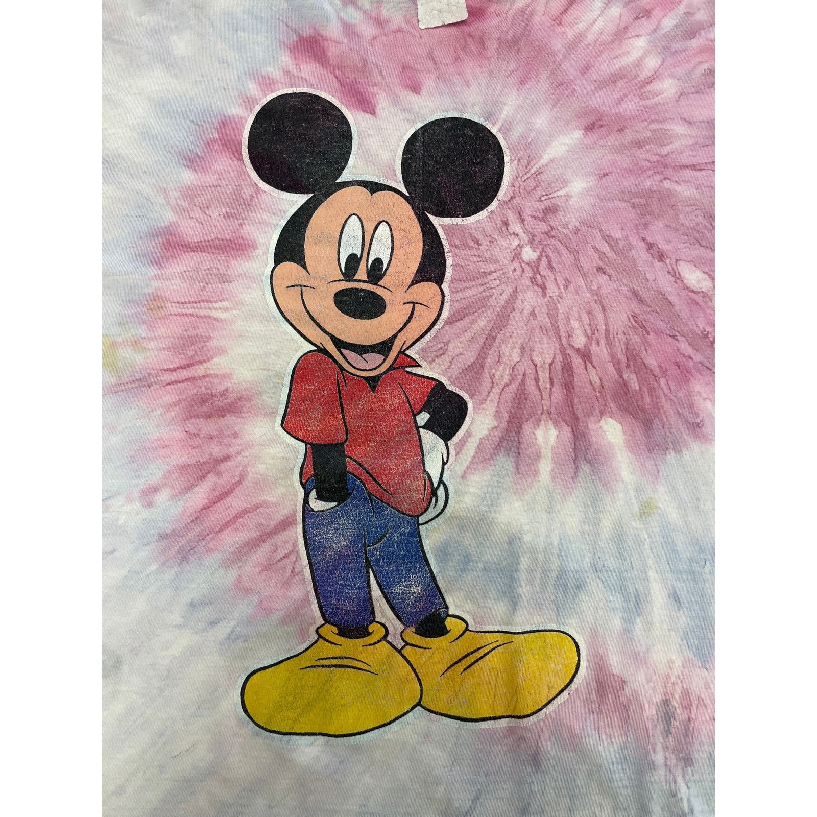 Disney Vintage 90s Mickey Mouse Tie Dye XL Size US XL / EU 56 / 4 - 2 Thumbnail