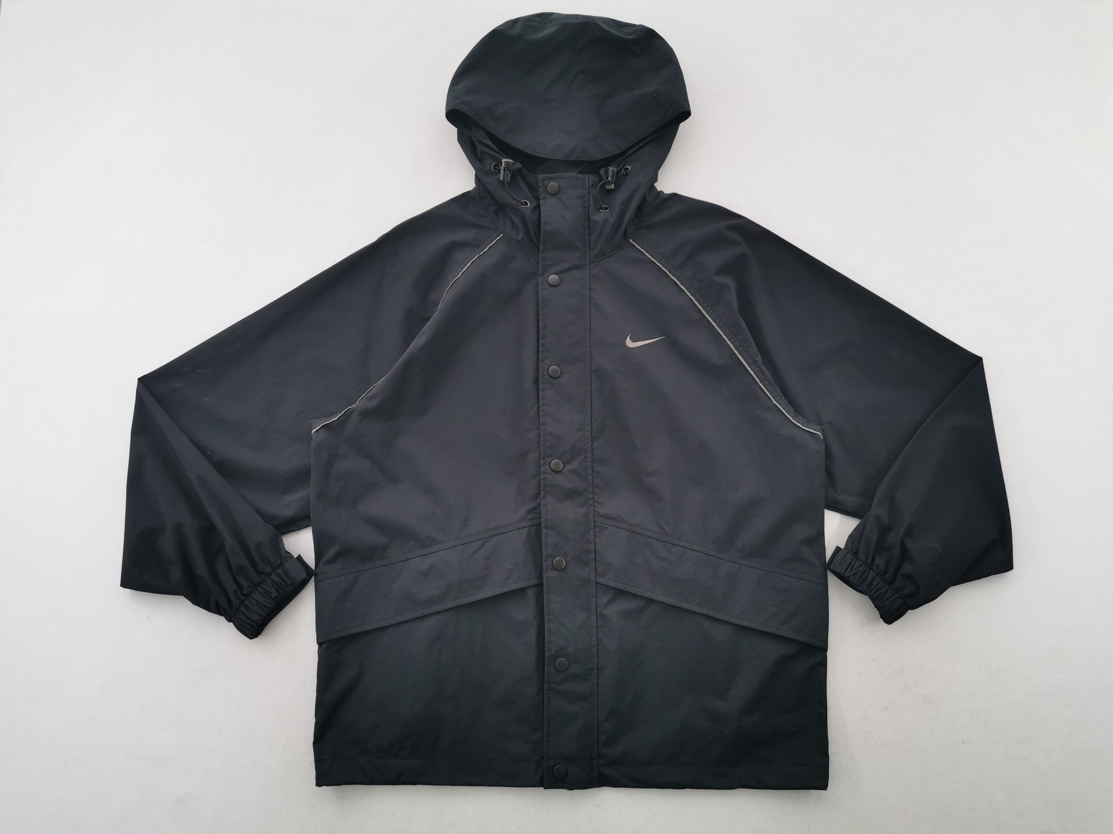 Nike Nike Golf Logo Windbreaker Nylon Jacket Size L Size US L / EU 52-54 / 3 - 4 Thumbnail