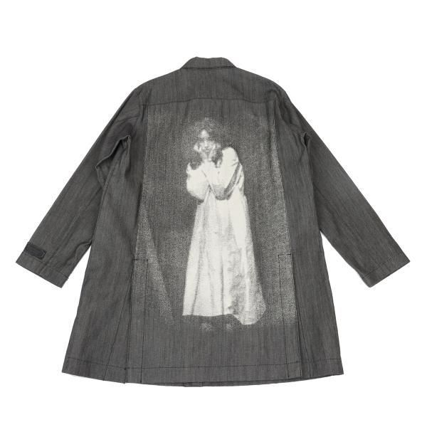 Undercover SS20 Cindy Sherman Denim Coat Size US XL / EU 56 / 4 - 1 Thumbnail