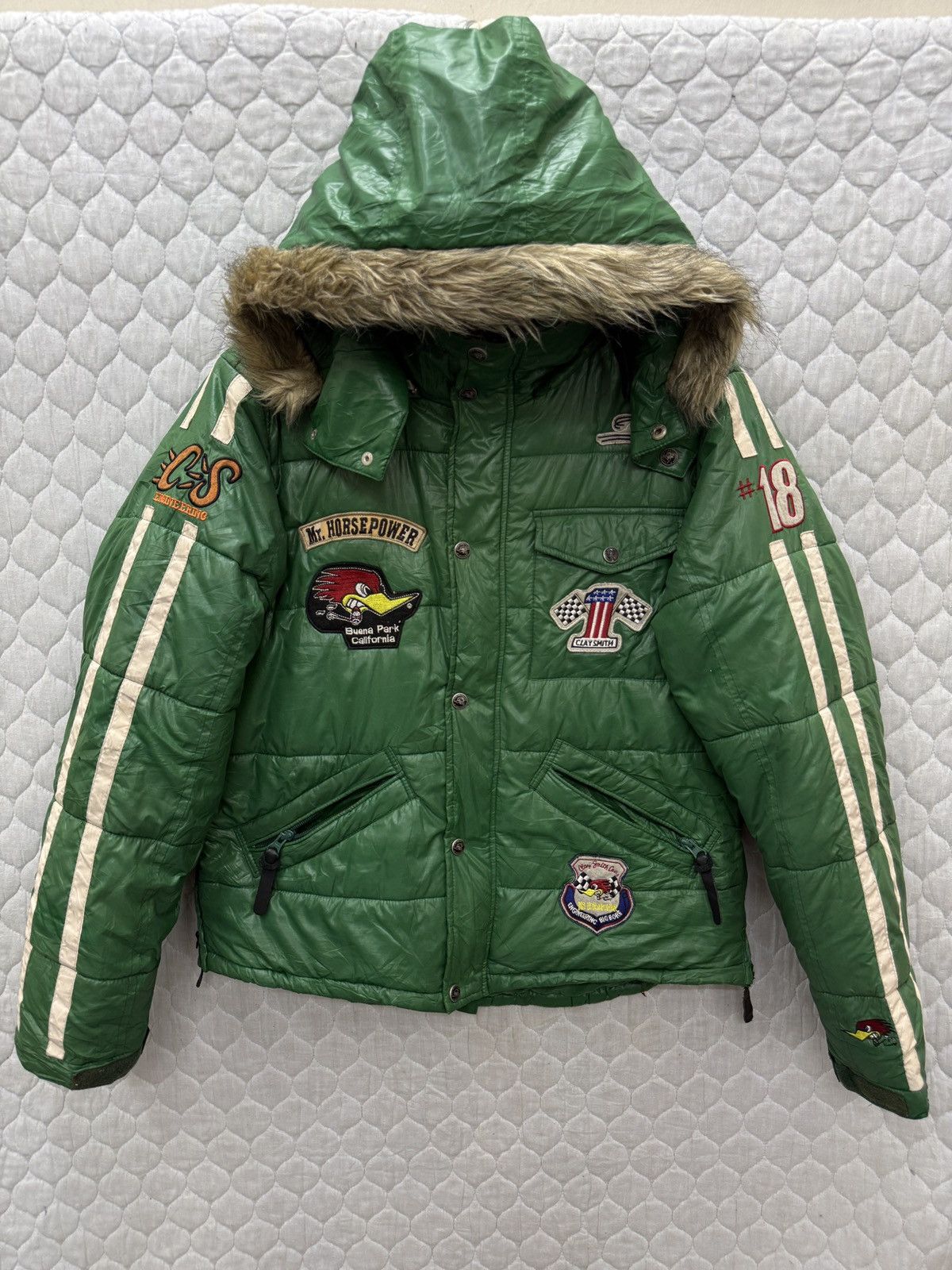 Sports Specialties 🔥🔥🔥STEALS CLAY SMITH CAMS MOONEYES PUFFER JACKET Size US M / EU 48-50 / 2 - 1 Thumbnail