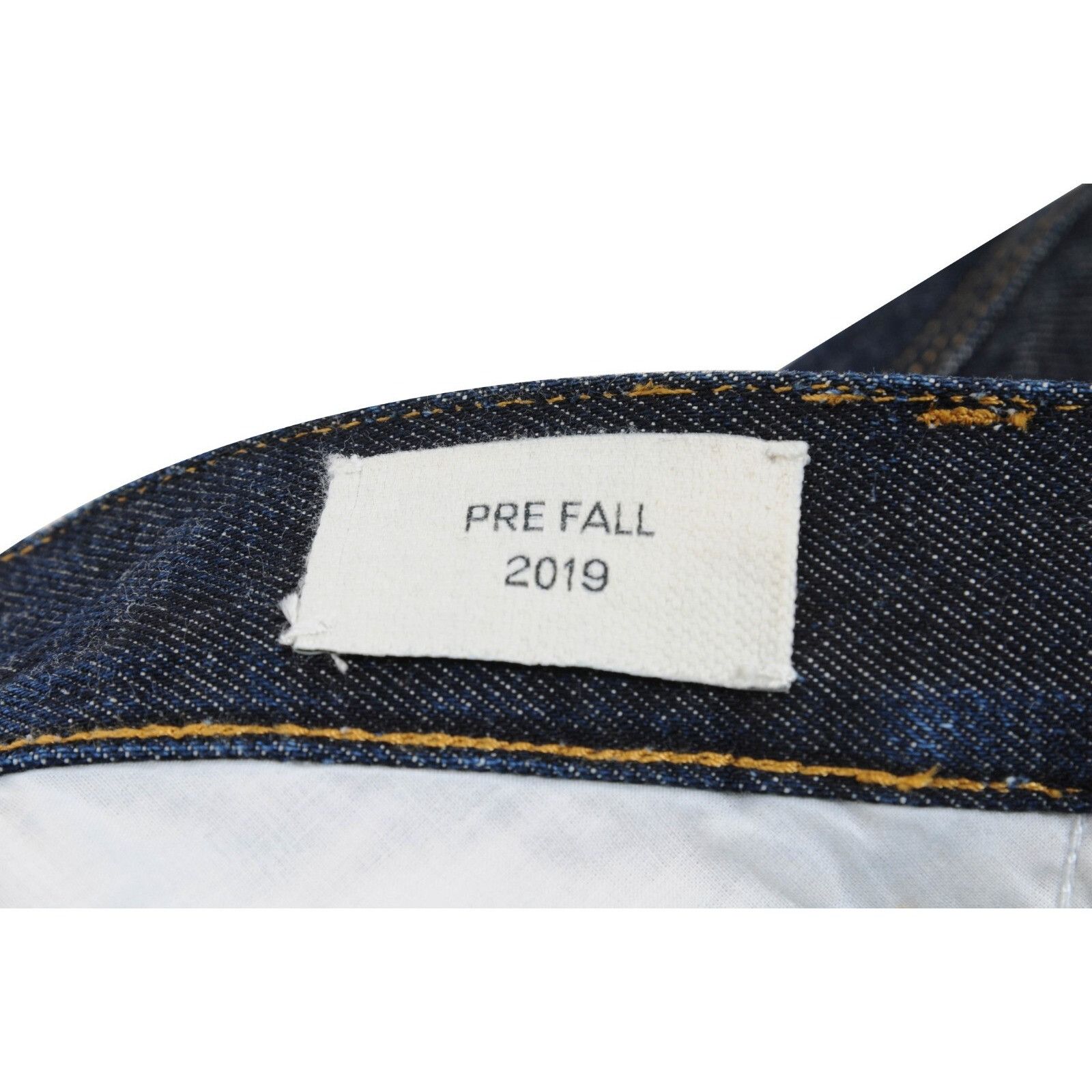Bottega Veneta High Waist Jeans Blue Indigo Wide Leg Denim Size 26" / US 2 / IT 38 - 8 Thumbnail