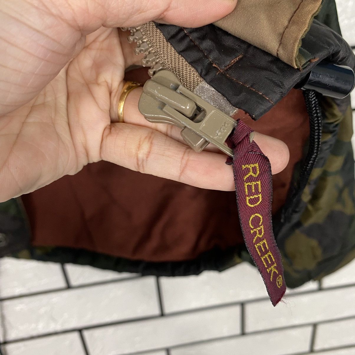 Japanese Brand 📌Red Creek Bomber Jacket Camouflage Blanket Insulated Size US M / EU 48-50 / 2 - 19 Thumbnail