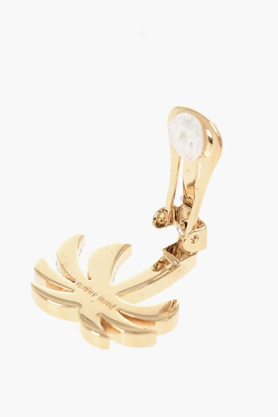 Palm Angels og1mm0326 Size: OS / Gold-Tone Brass Clip-On Earrings Gold Size ONE SIZE - 2 Thumbnail