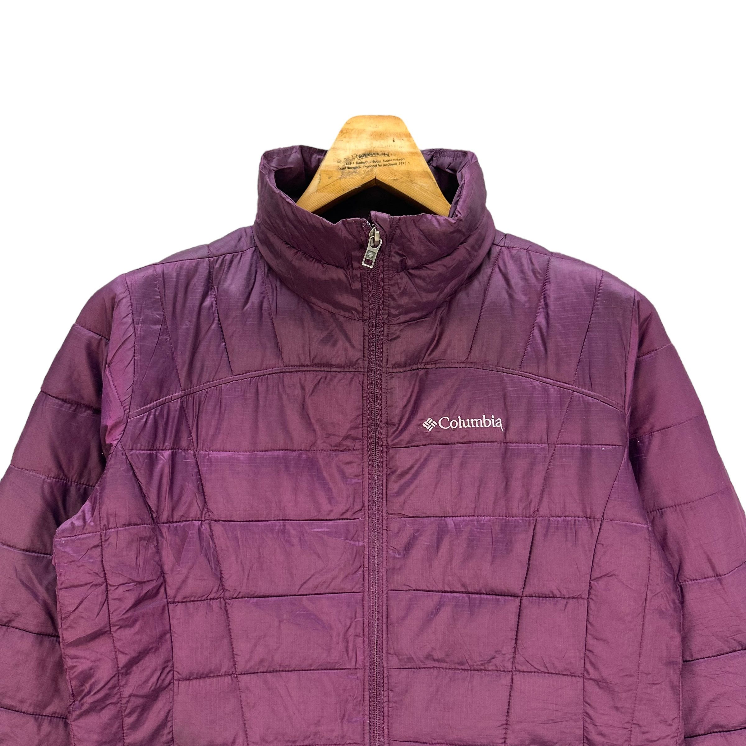 Columbia COLUMBIA LIGHT PUFFER JACKET IN PURPLE #9001-47 Size US S / EU 44-46 / 1 - 2 Thumbnail