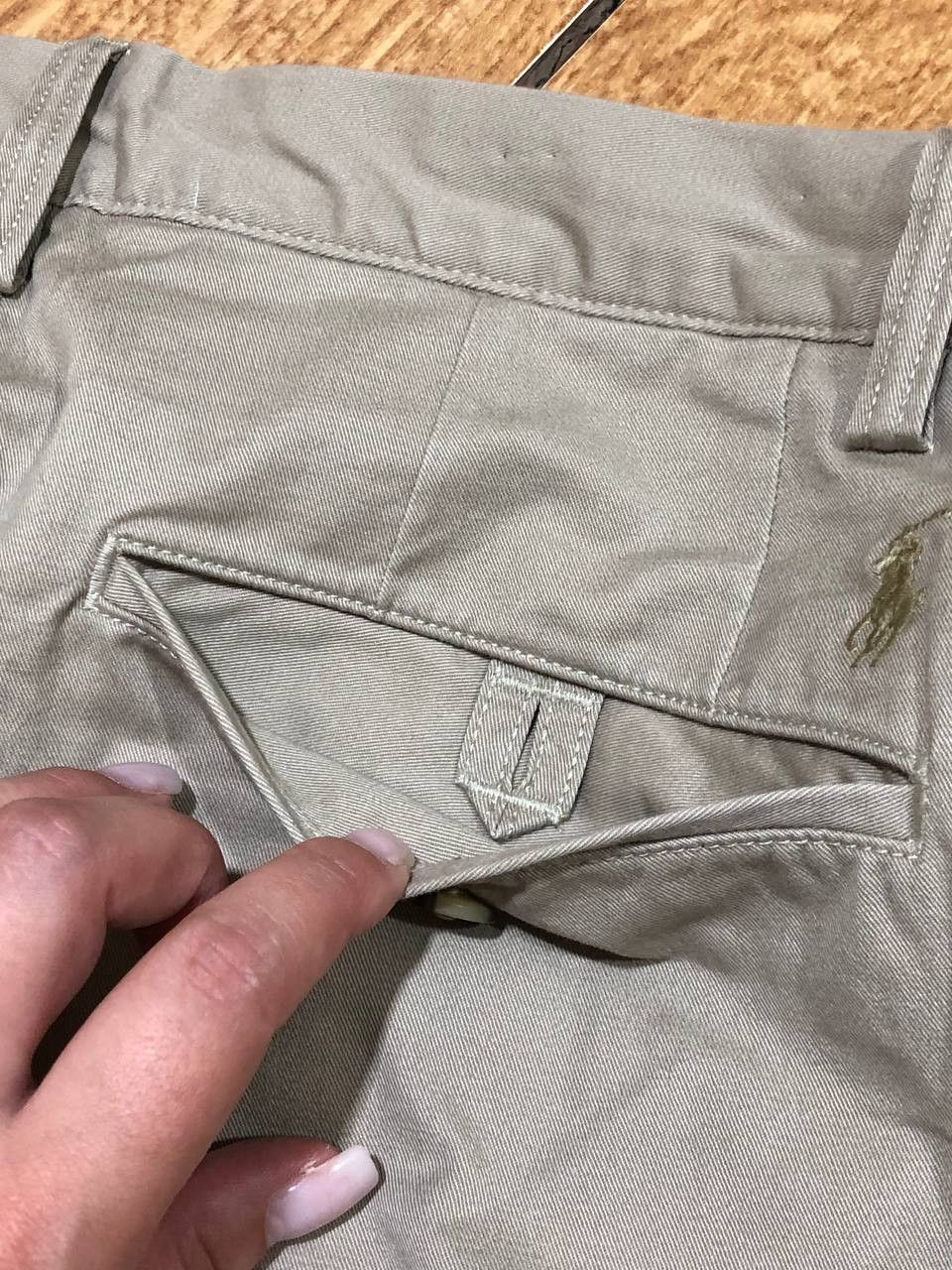 Polo Ralph Lauren beige Casual Pants Polo Ralph Lauren Y2K Vintage Size US 28 / EU 44 - 20 Thumbnail