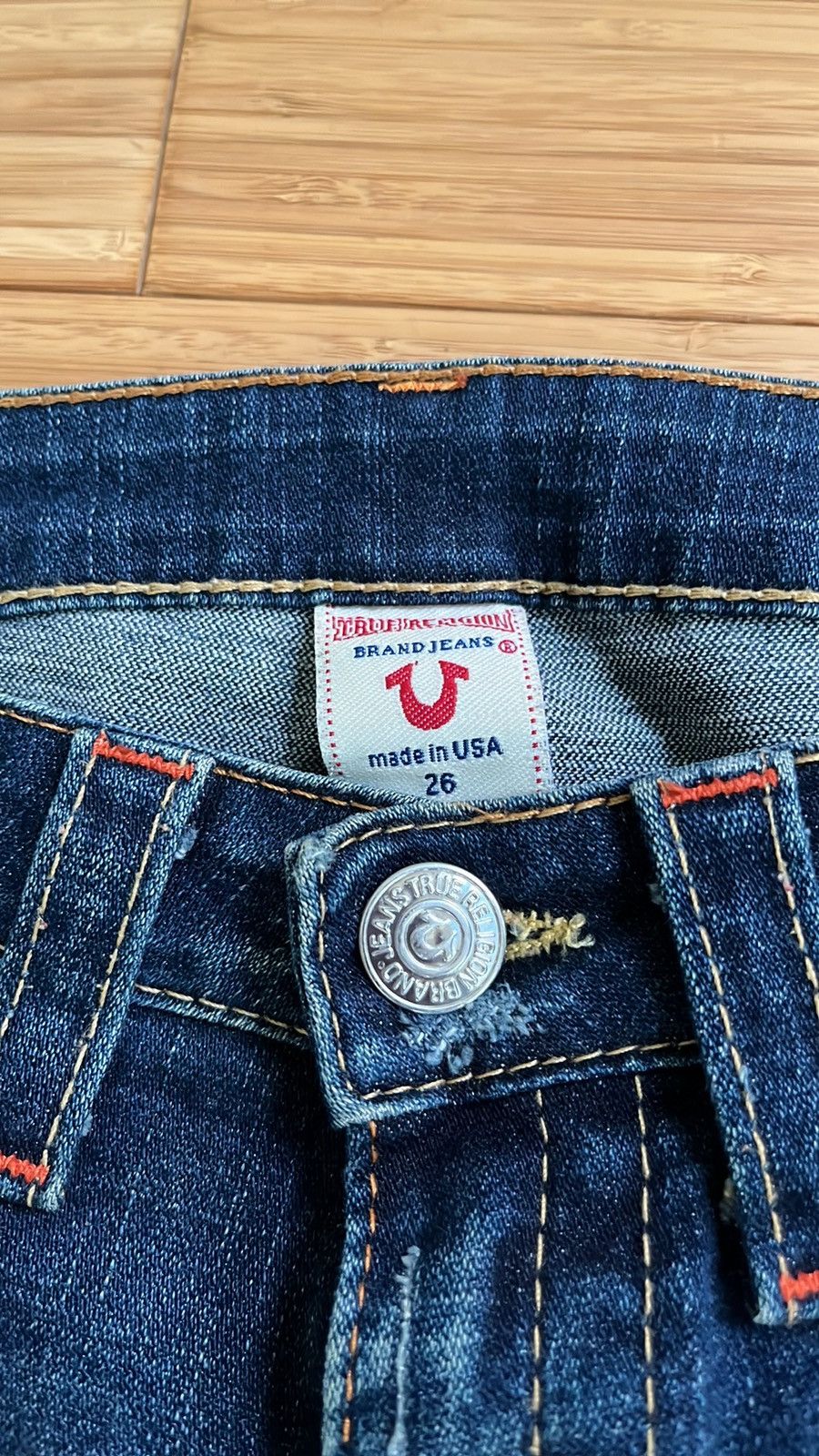True Religion True Religion Women's Flared Jeans Size 26 Size 26" / US 2 / IT 38 - 4 Thumbnail