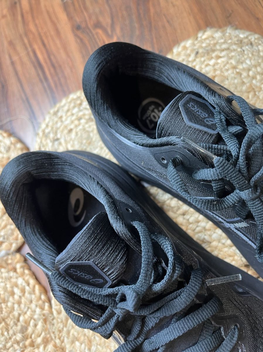 Asics × Japanese Brand Asics Gel- Kayano 30 smart all black runners cushion kiko Size US 10.5 / EU 43-44 - 9 Thumbnail