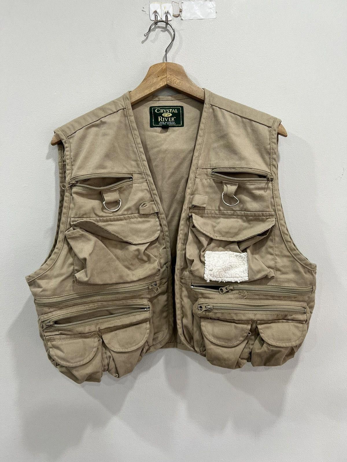 Vintage Vintage Fishing Utility Vest Size US M / EU 48-50 / 2 - 1 Thumbnail