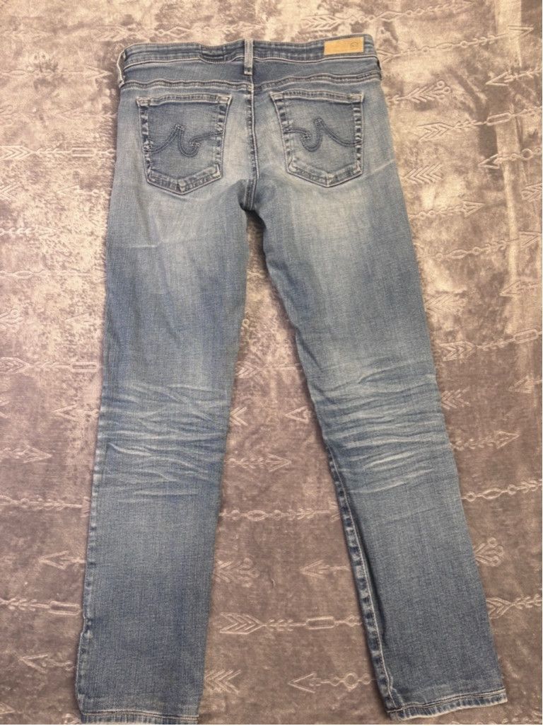 AG Adriano Goldschmied Women's AG Adriano Goldschmied Jeans, Blue, Size 27 R Size 27" / US 4 / IT 40 - 12 Thumbnail