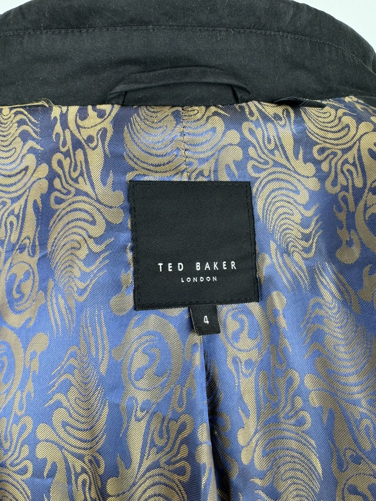 Ted Baker Men’s Ted Baker Trench Coat size 4 Size US L / EU 52-54 / 3 - 7 Thumbnail