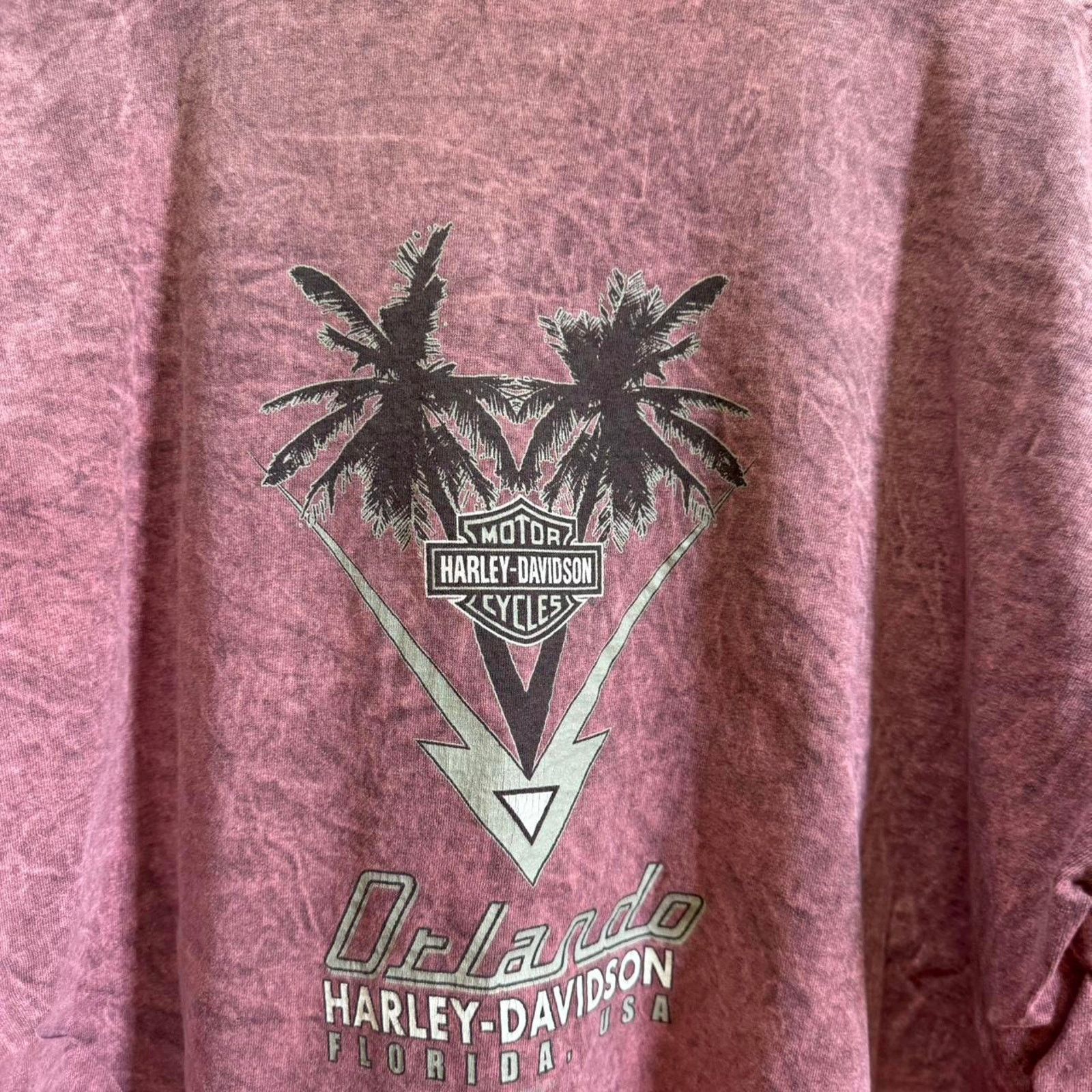 Harley Davidson × Vintage Vintage 90s Harley Davidson Motorcycles Dye Biker T-Shirt Size US XL / EU 56 / 4 - 6 Thumbnail