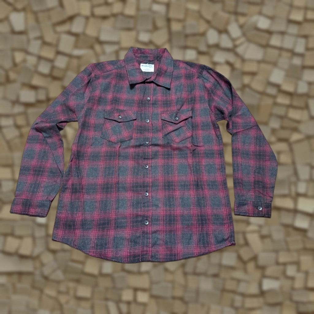 Commission Mission Ridge Shirt Mens Large Red Plaid Long Sleeve Button-Up Shirt Size US L / EU 52-54 / 3 - 1 Thumbnail