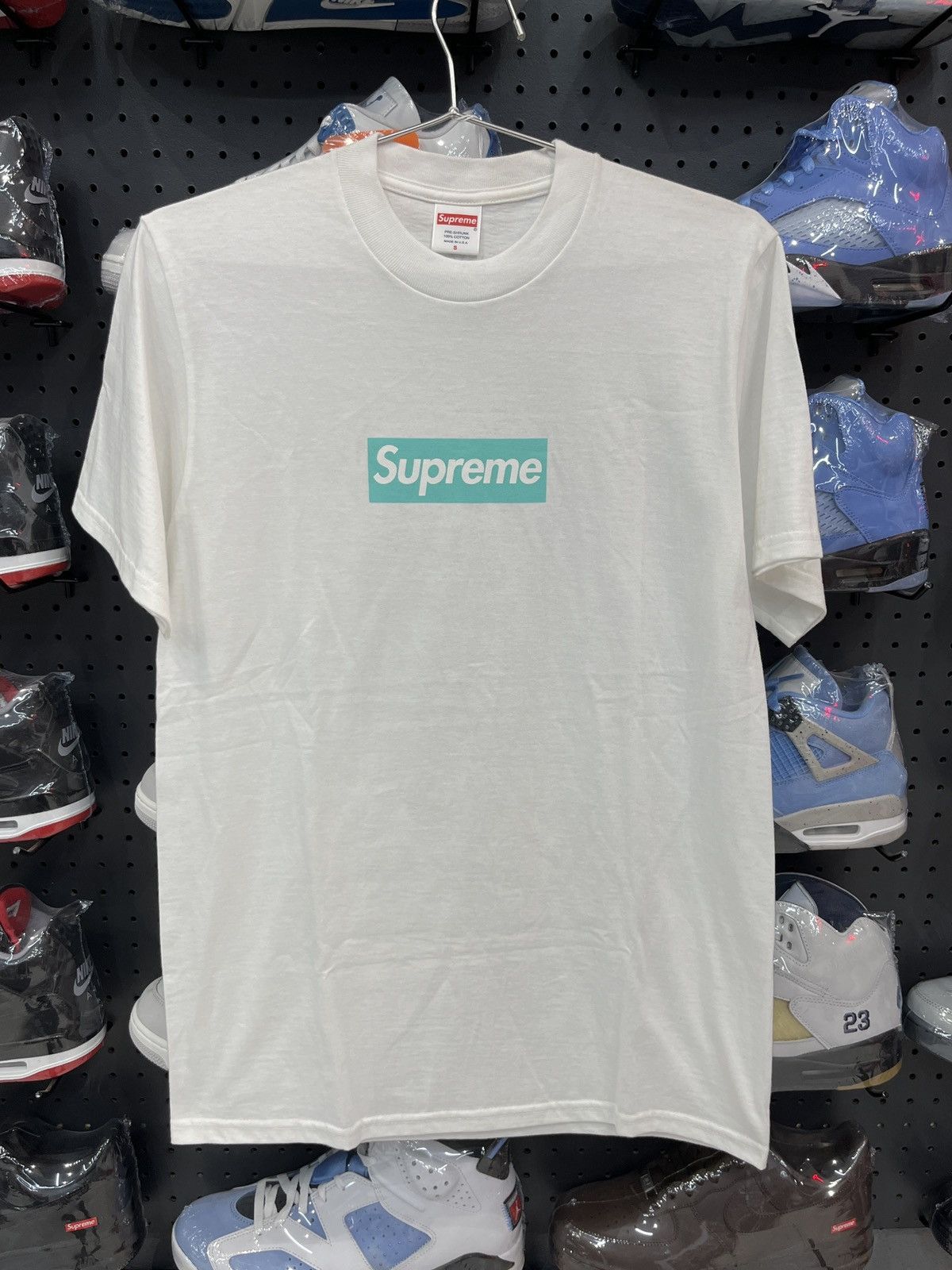 Supreme Tiffany Box Logo | Grailed