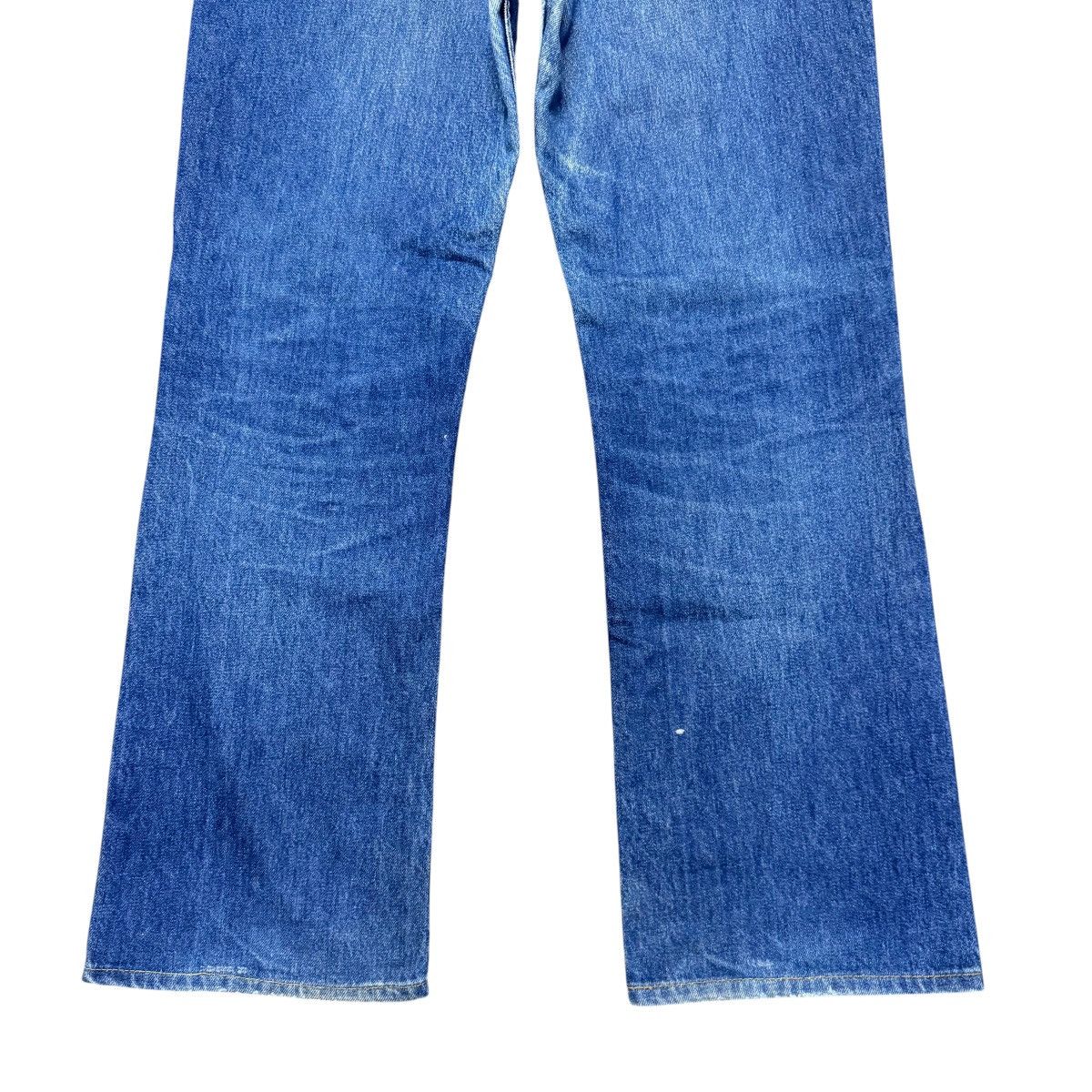 Levi's Vintage Levis 517 Flare Jeans Repaired Hedi Slimane Size US 32 / EU 48 - 6 Thumbnail