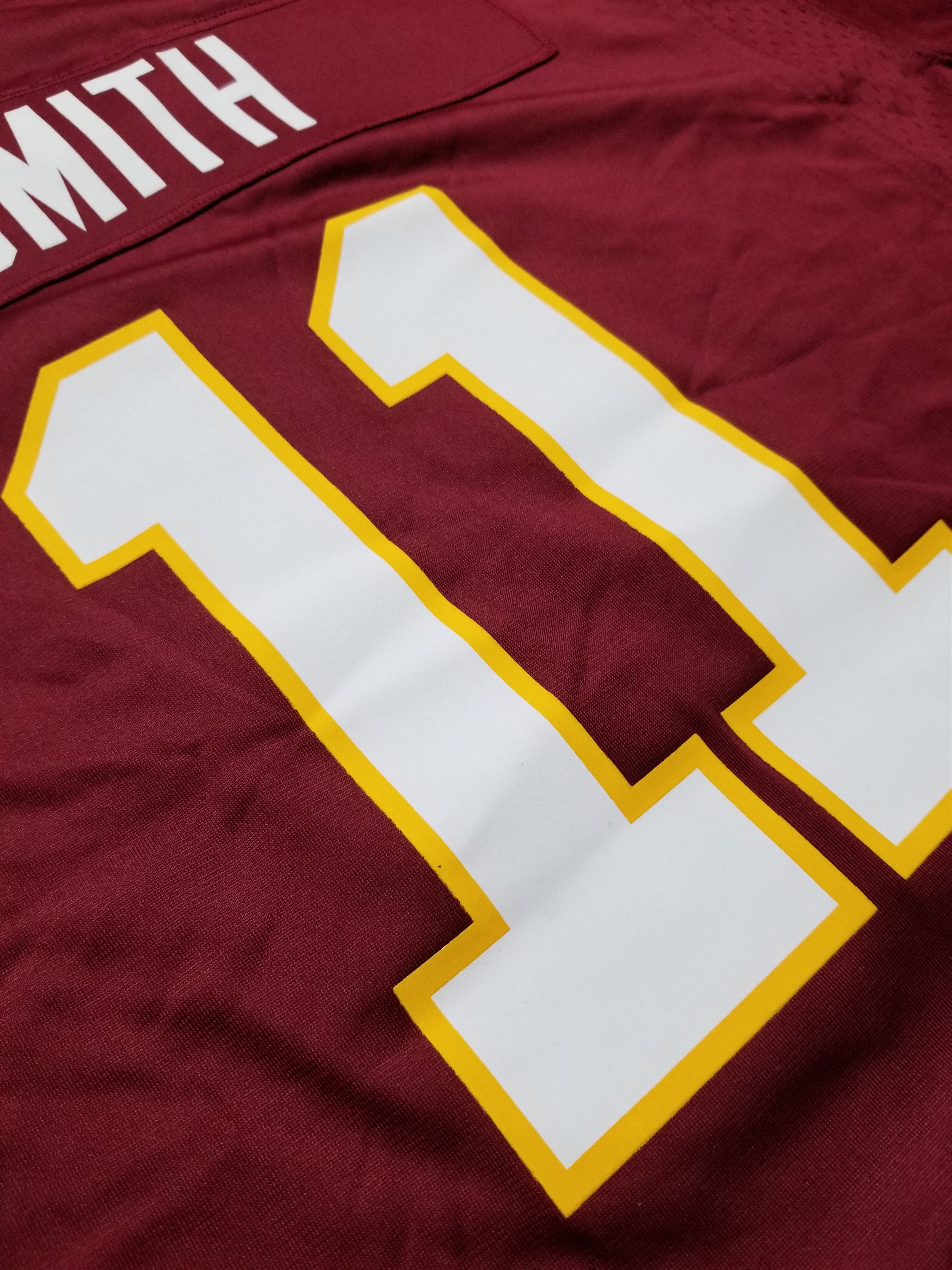 Nike Nike Washington Redskins Alex Smith #11 Burgundy NFL Jersey Size US XL / EU 56 / 4 - 7 Thumbnail