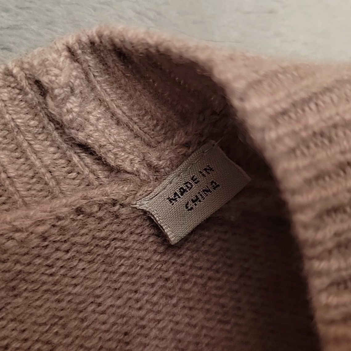 Allsaints AllSaints Sweater Womens M Pink Crew Neck Knit Wool Cashmere Casual Size M / US 6-8 / IT 42-44 - 4 Thumbnail