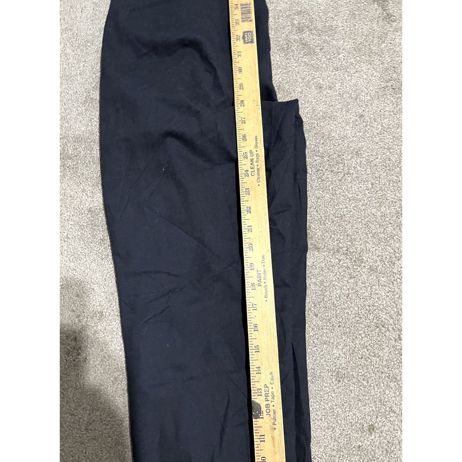 Talbots Talbots Pants Womens 12P Navy Blue Straight Stretch Casual Business Chino Pants Petites Regular Inseam 26in Womens Size 32" / US 10 / IT 46 - 6 Thumbnail