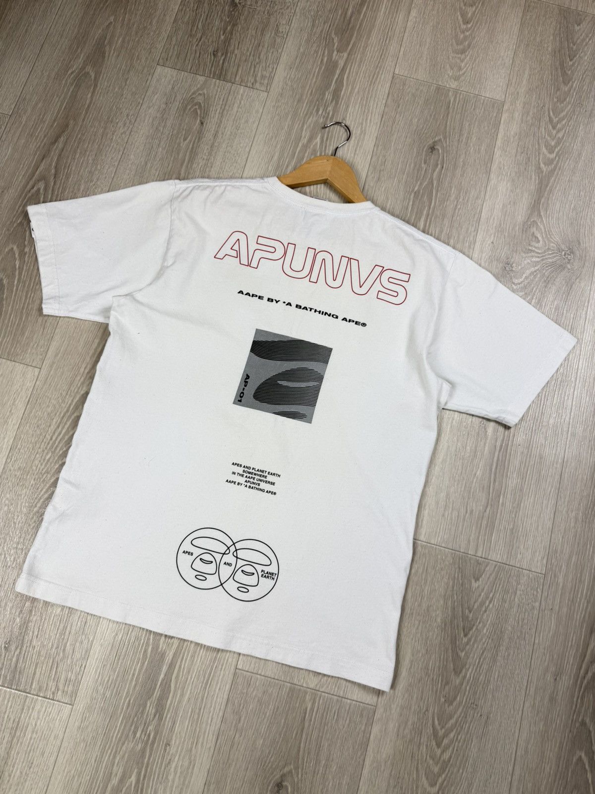 Aape Aape by A Bathing Ape Graphic Print Crew Neck T-Shirt Size L Size US L / EU 52-54 / 3 - 14 Thumbnail