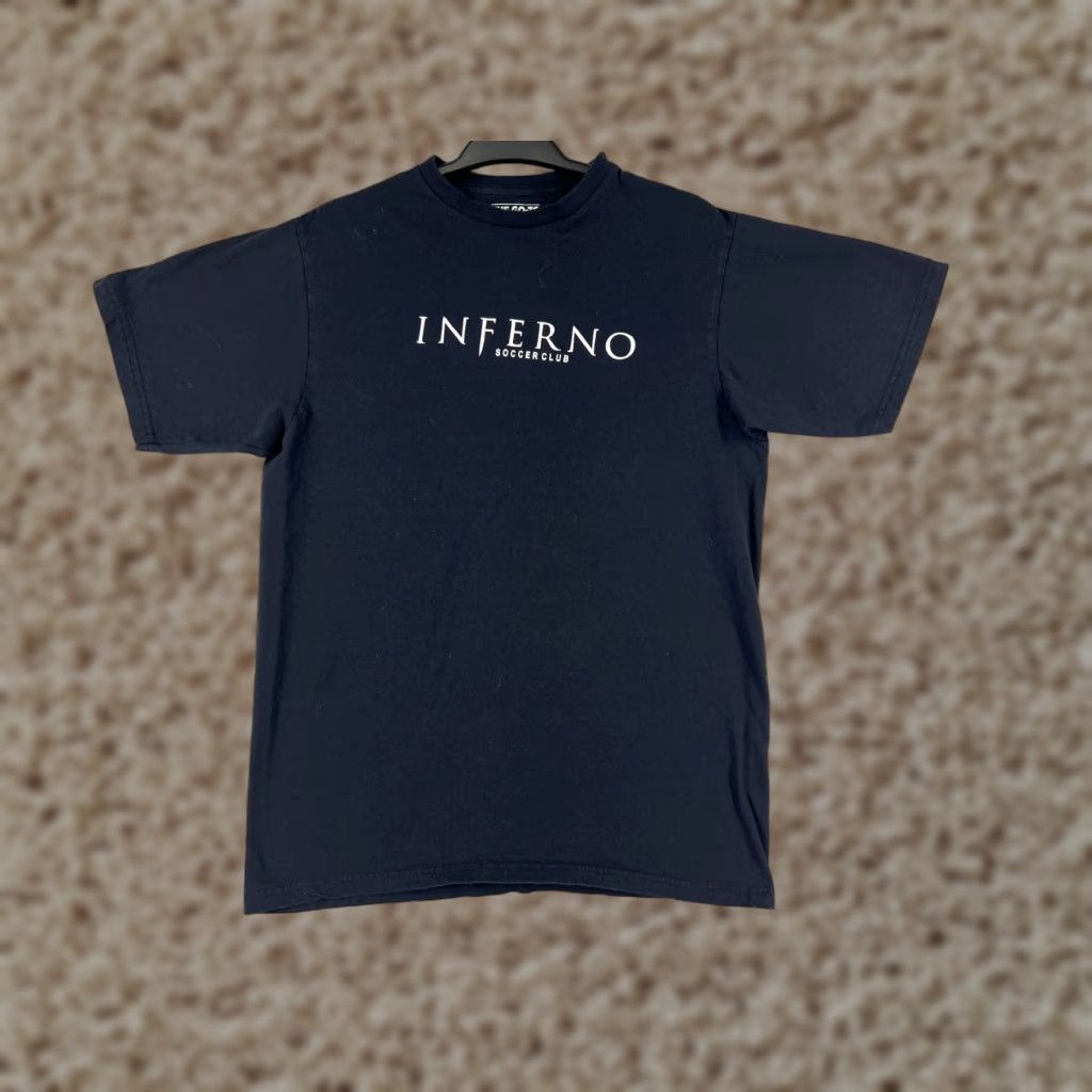 Adidas adidas Shirt Men Medium Black Inferno Soccerclub 280 Short Sleeve Crew Neck Size US M / EU 48-50 / 2 - 1 Thumbnail