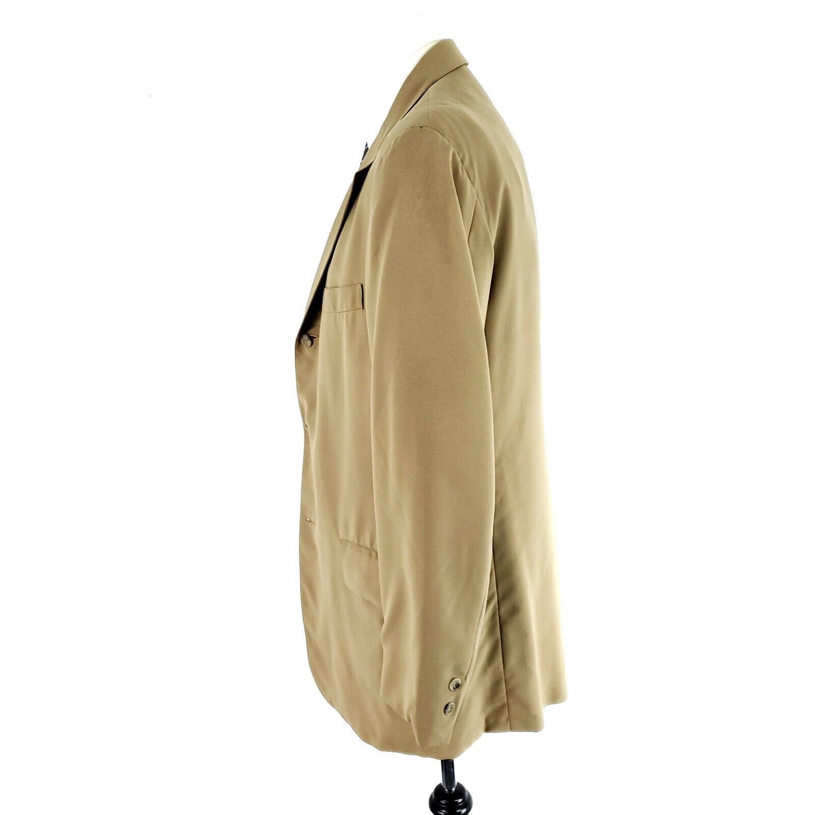 Brooks Brothers Brooks Brothers 346 Wool 3 Button Blazer 40L Tan Size 40L - 4 Thumbnail