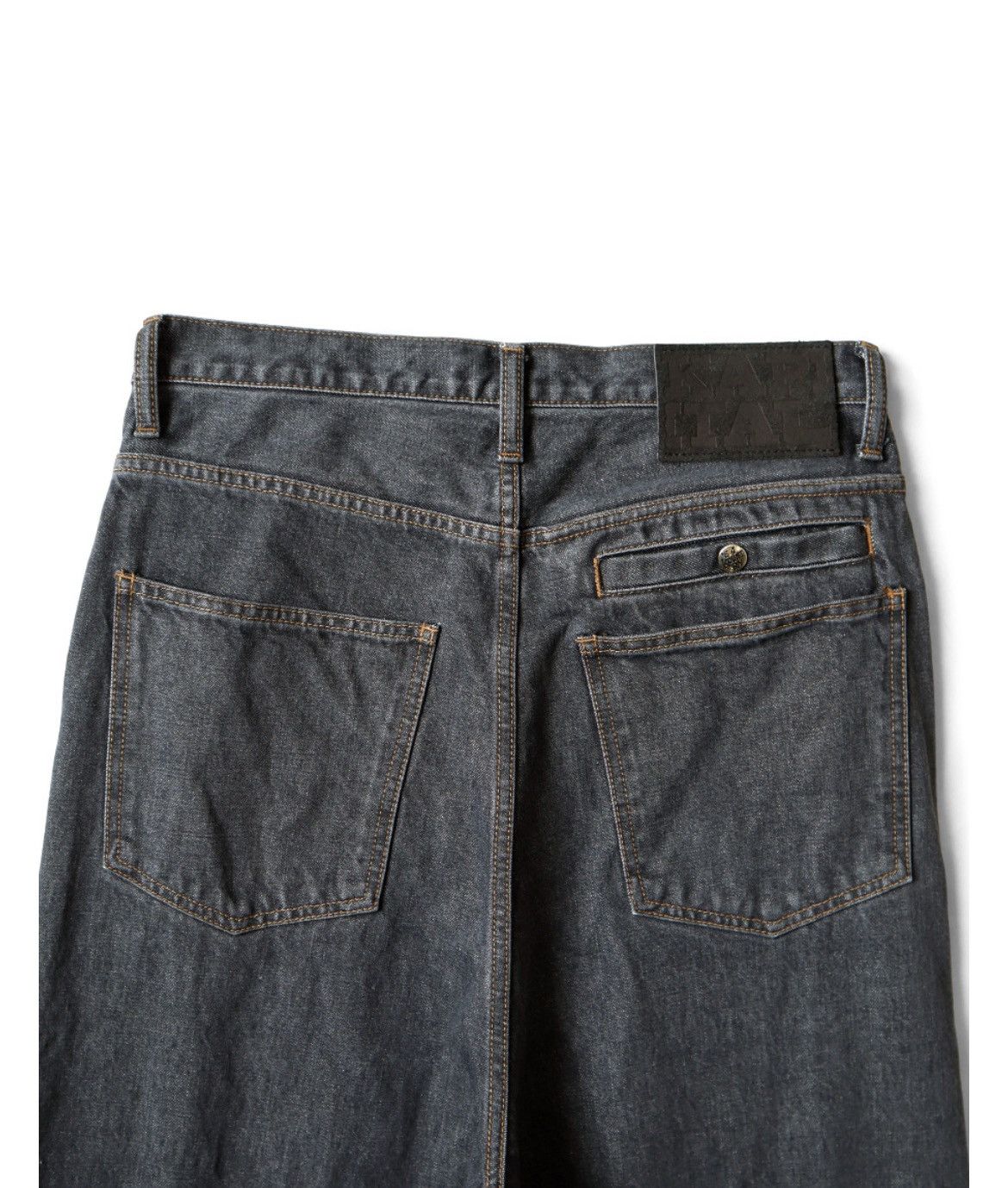 Kapital Kapital 14oz black Denim Port Baggy Pants size 3 Size US 32 / EU 48 - 7 Thumbnail