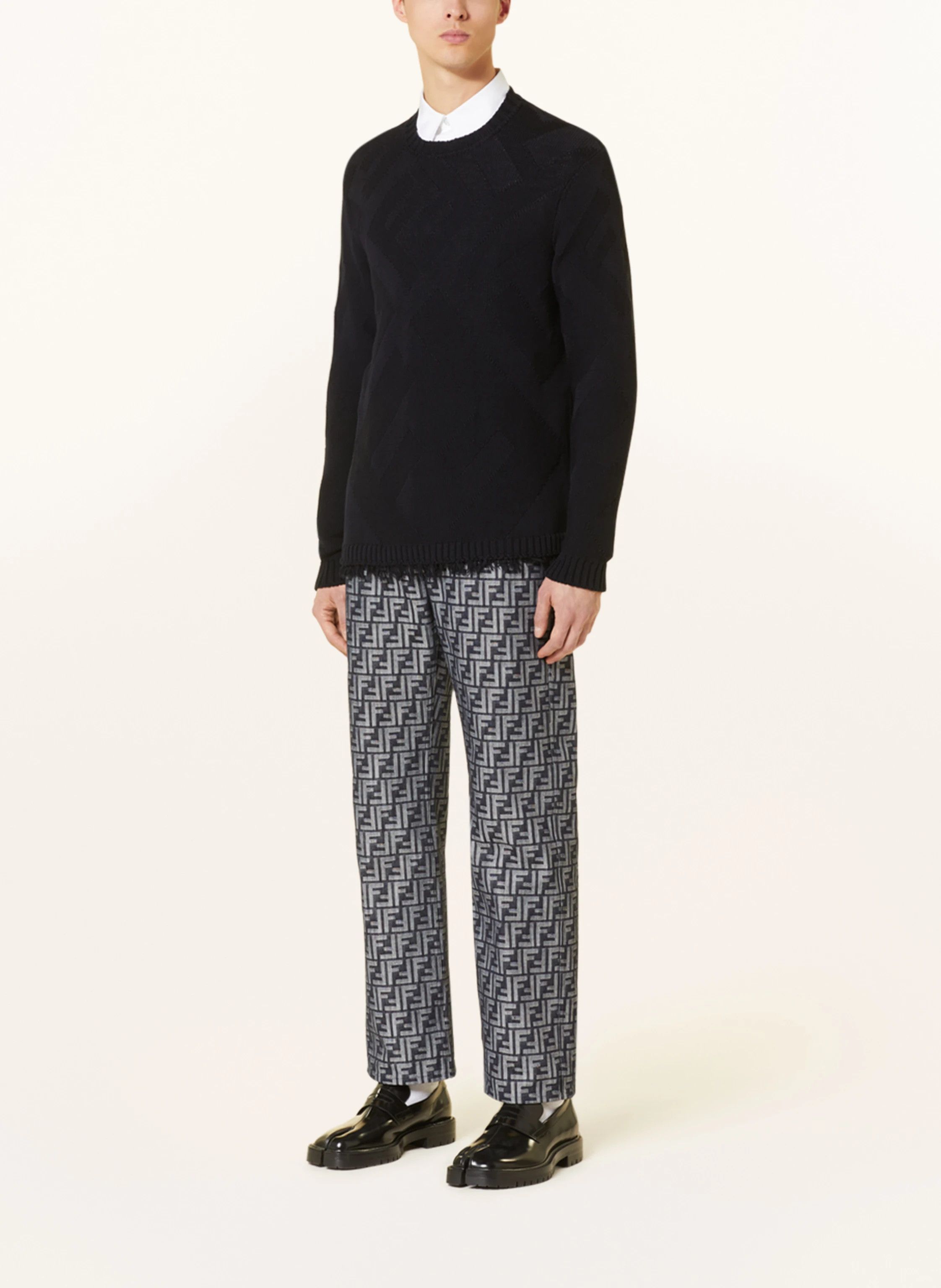 Fendi o1loc1c0824 Trousers in Grey Size US 32 / EU 48 - 2 Thumbnail