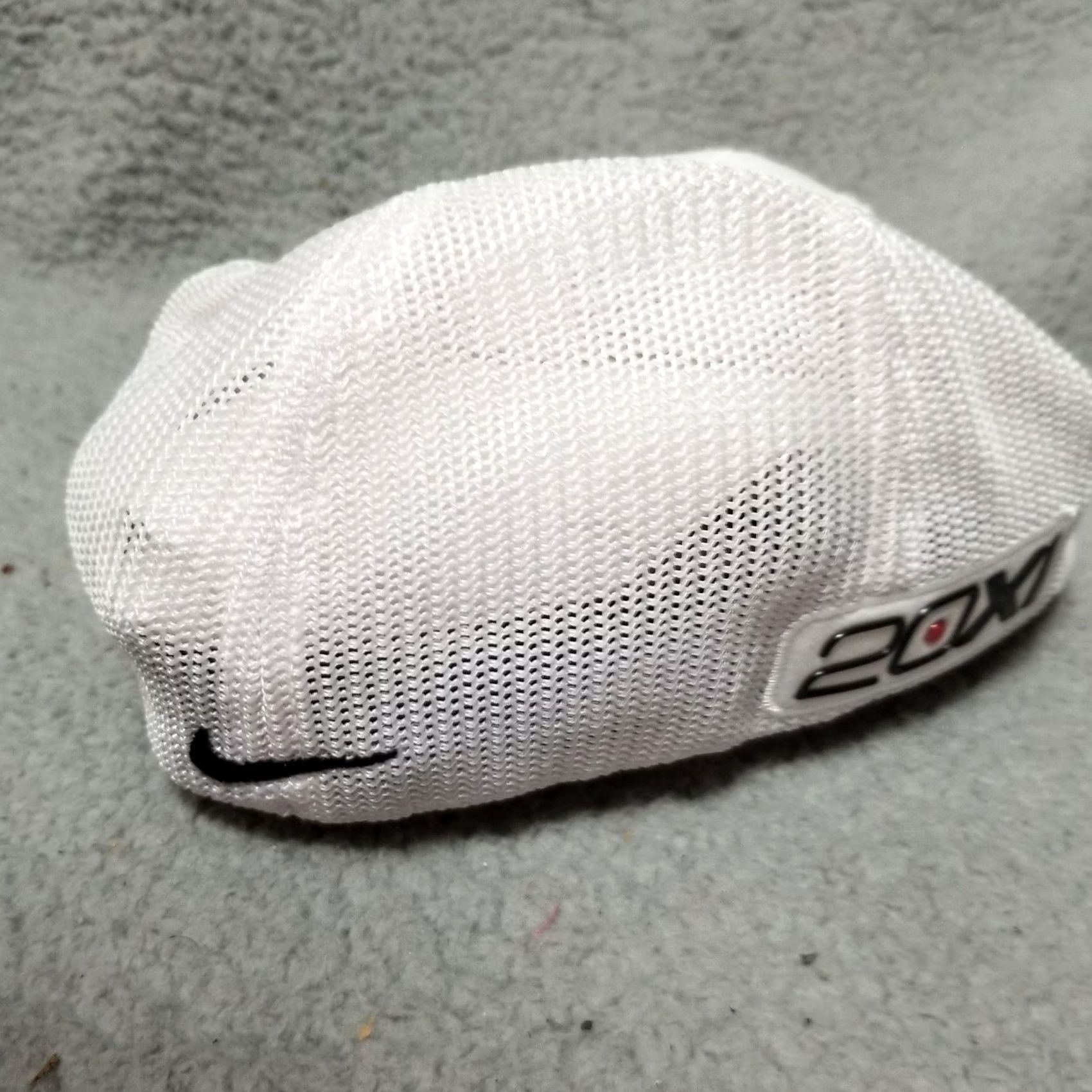 Nike Nike Tiger Woods Hat Cap Fitted Mens L White Trucker Golf VRS Flexfit Size ONE SIZE - 8 Thumbnail