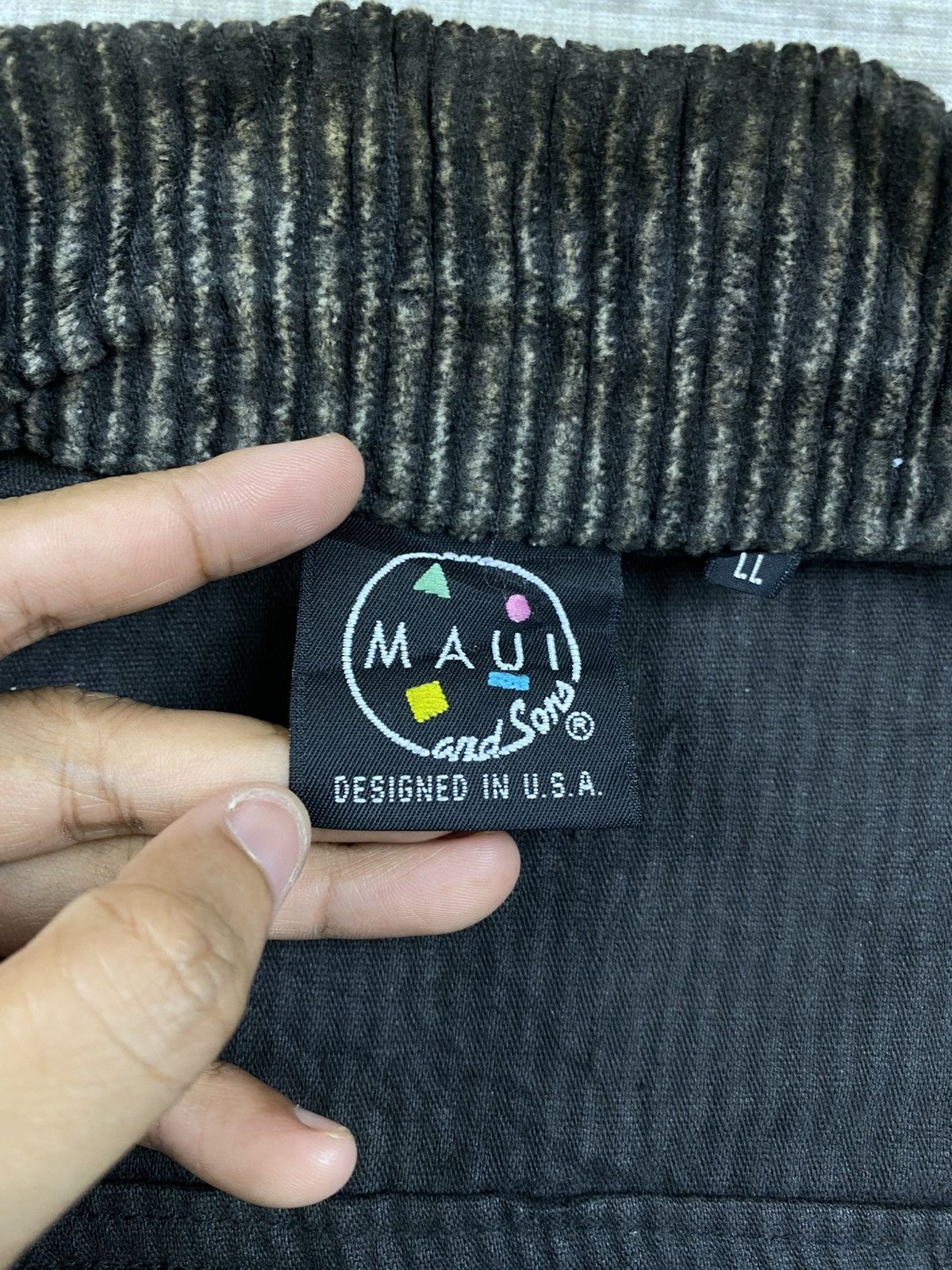 Maui and Sons × Vintage Vintage Maui & Sons Made In USA Corduroy ZipperJacket Size US L / EU 52-54 / 3 - 10 Thumbnail