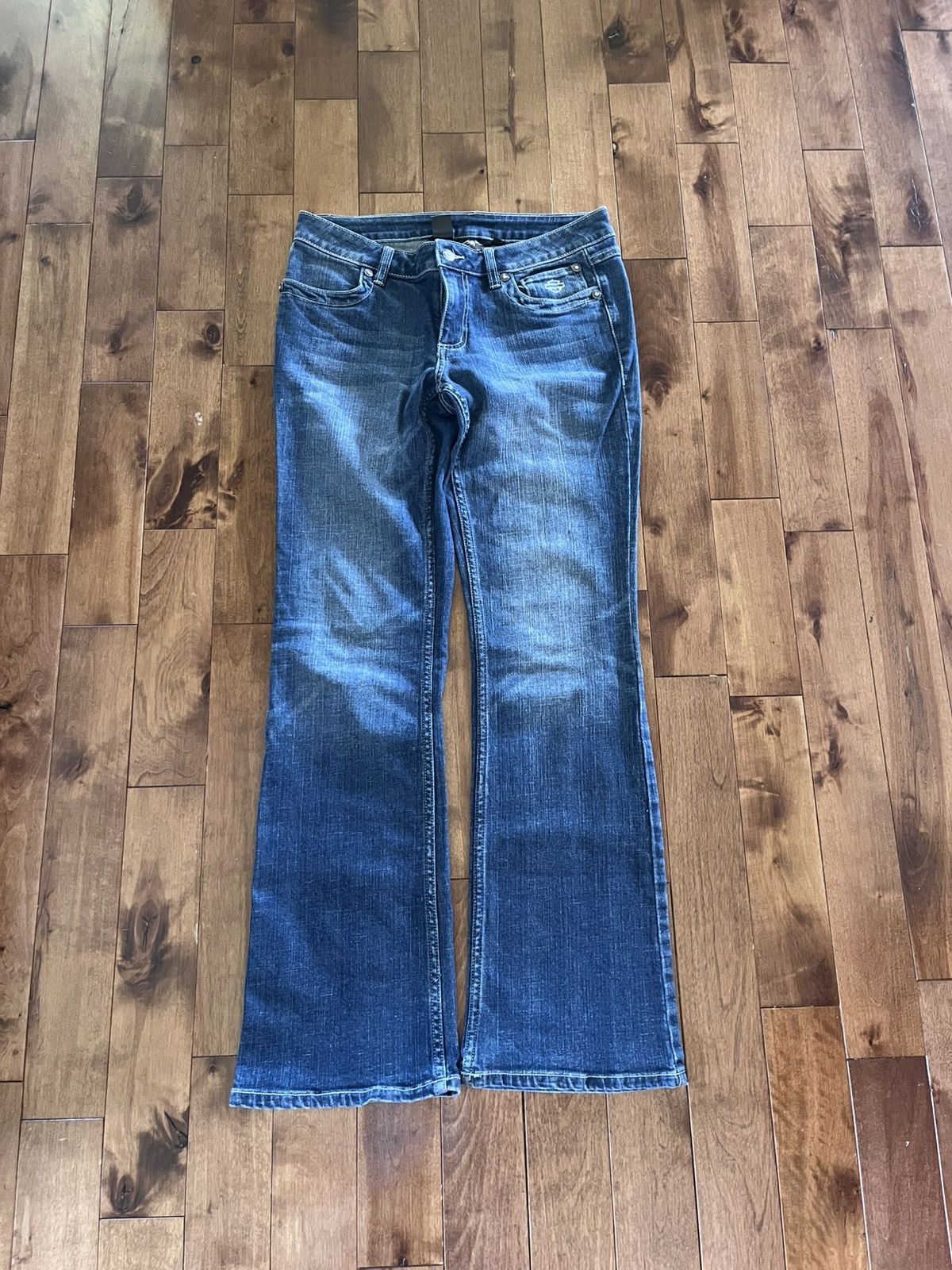 Harley Davidson Harley flared jeans Size 28" / US 6 / IT 42 - 3 Thumbnail