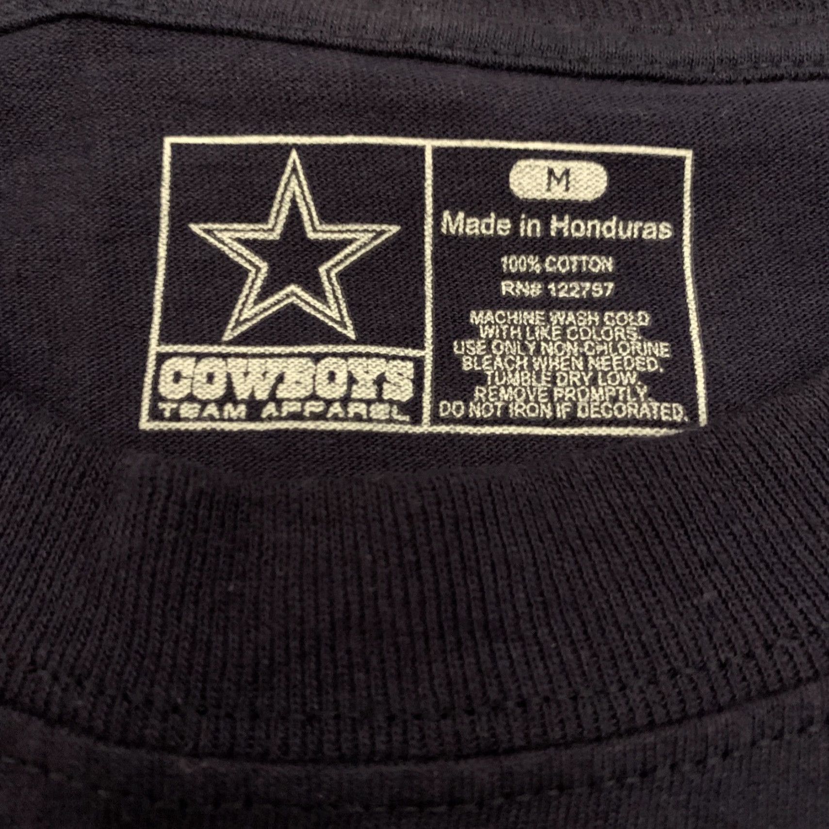 Vintage COWBOYS TEAM APPAREL DeMarcus Ware Jersey T-Shirt Adult Medium Dark Blue USA Mens Size US M / EU 48-50 / 2 - 2 Thumbnail