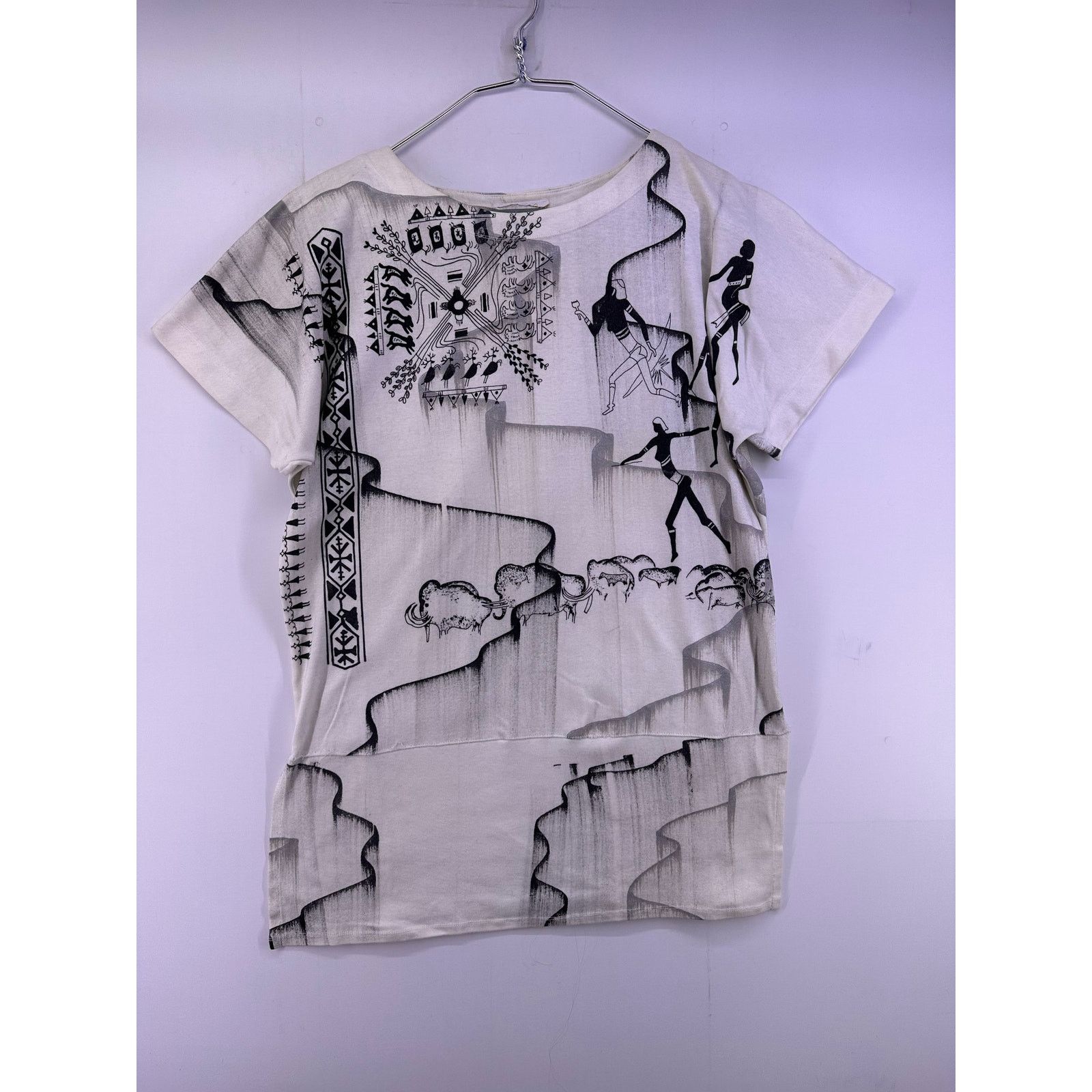 & Other Stories Vintage Tribal Native Pattern Design Tshirt Size L/XL Size XL / US 12-14 / IT 48-50 - 1 Thumbnail