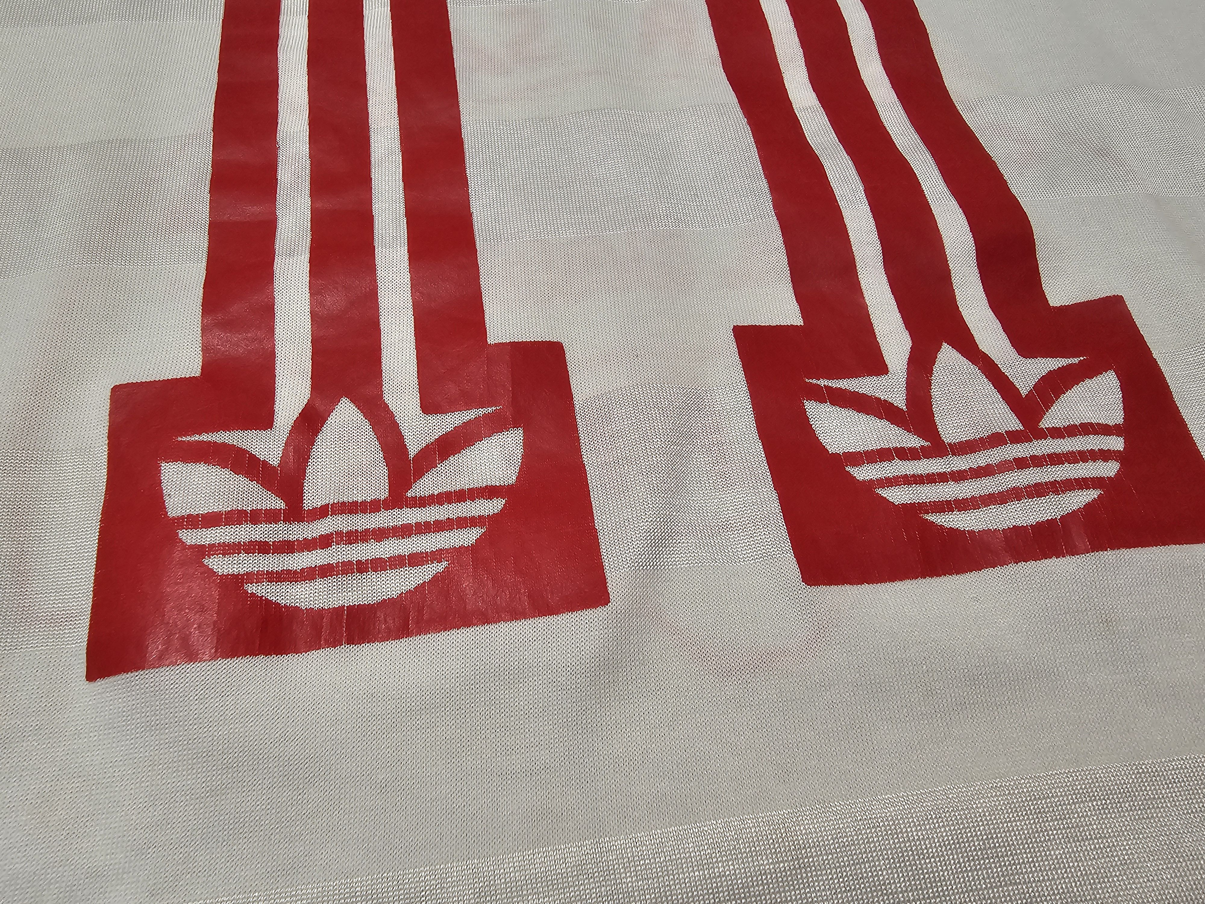 Vintage ADIDAS VINTAGE WEST GERMANY FOOTBALL SHIRT LONG SLEEVES 80s Size US L / EU 52-54 / 3 - 6 Thumbnail