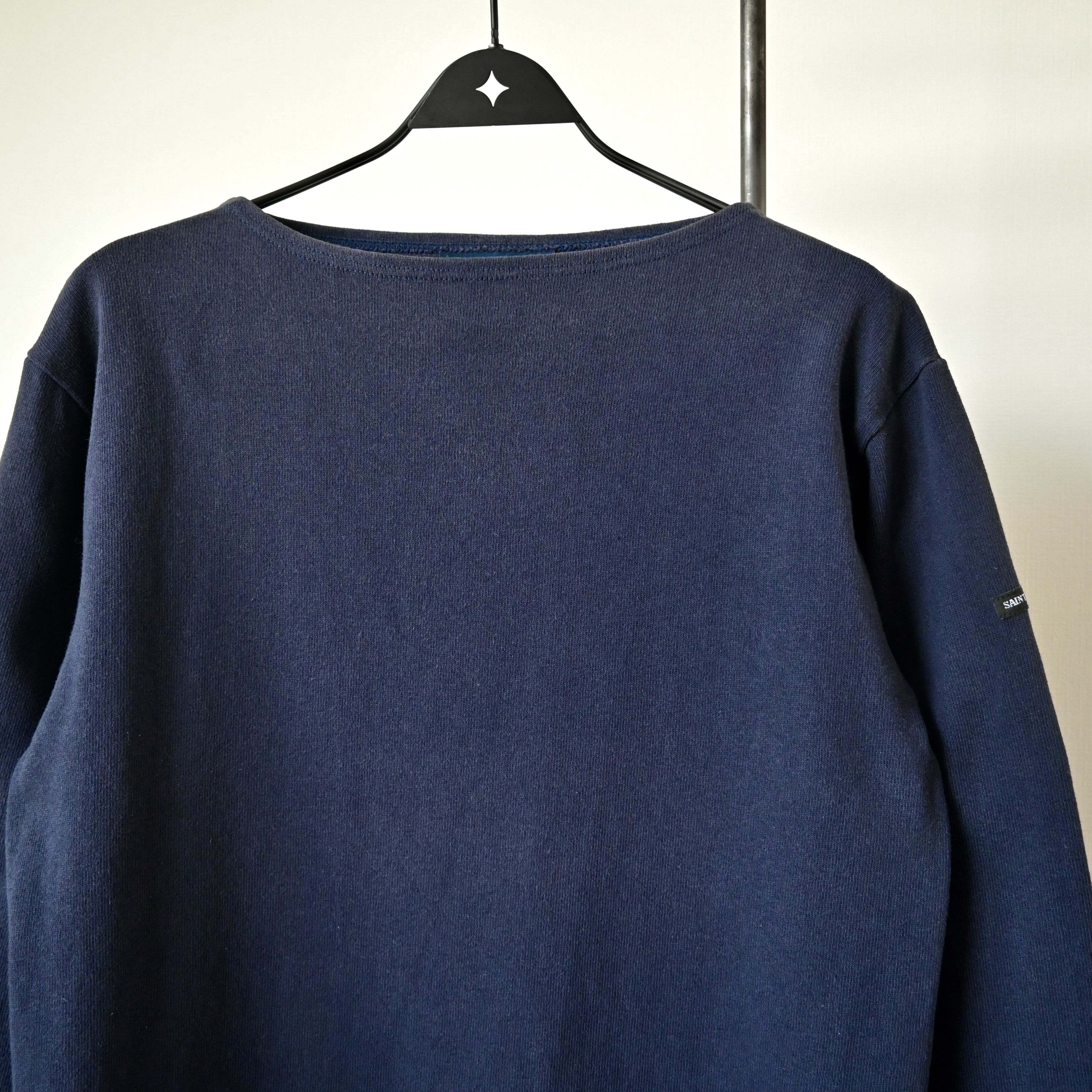Saint James SAINT JAMES "OUESSON" heavyweight solid breton shirt, 4/M Size US M / EU 48-50 / 2 - 4 Thumbnail