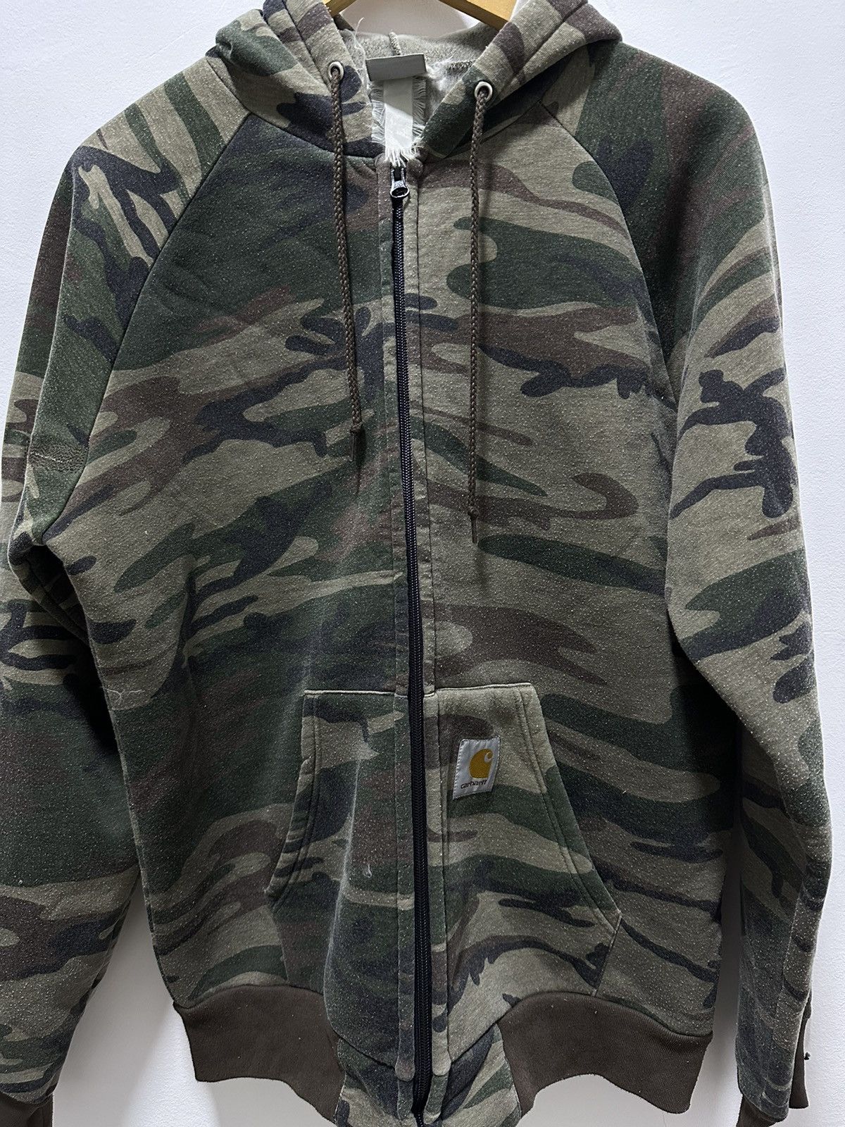 Carhartt Vintage Carhartt Camouflage Sweater Small Logo Design Size US L / EU 52-54 / 3 - 3 Thumbnail