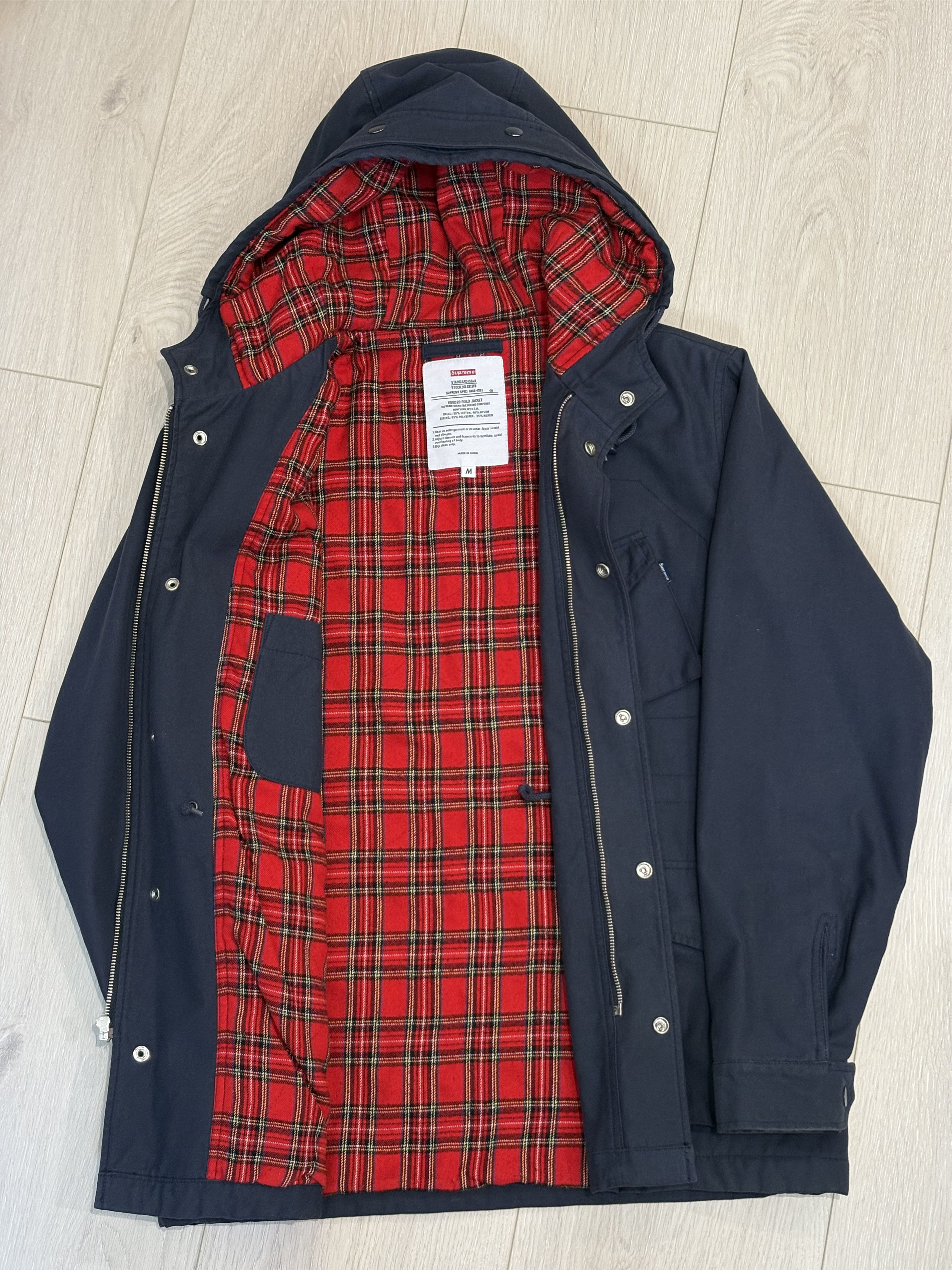 Supreme Hooded Field Jacket FW 2008 Size US M / EU 48-50 / 2 - 3 Thumbnail