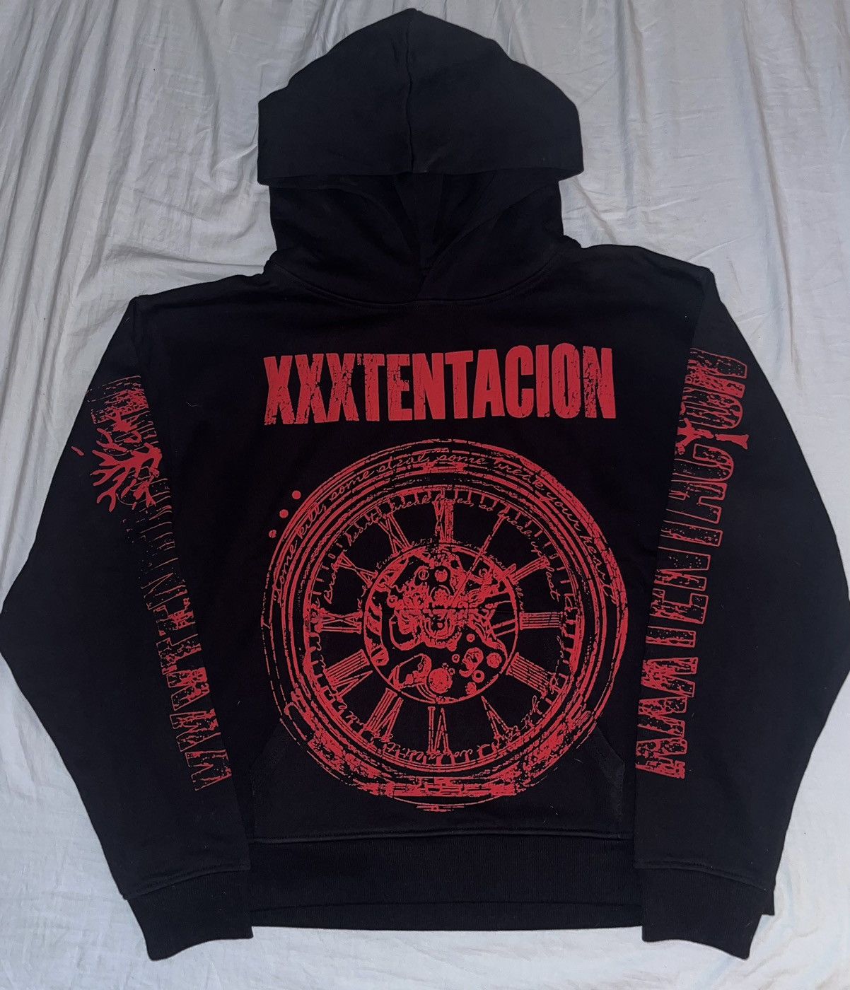 Other XXXTENTACION Clock Hoodie Puff Print Size US XL / EU 56 / 4 - 1 Thumbnail