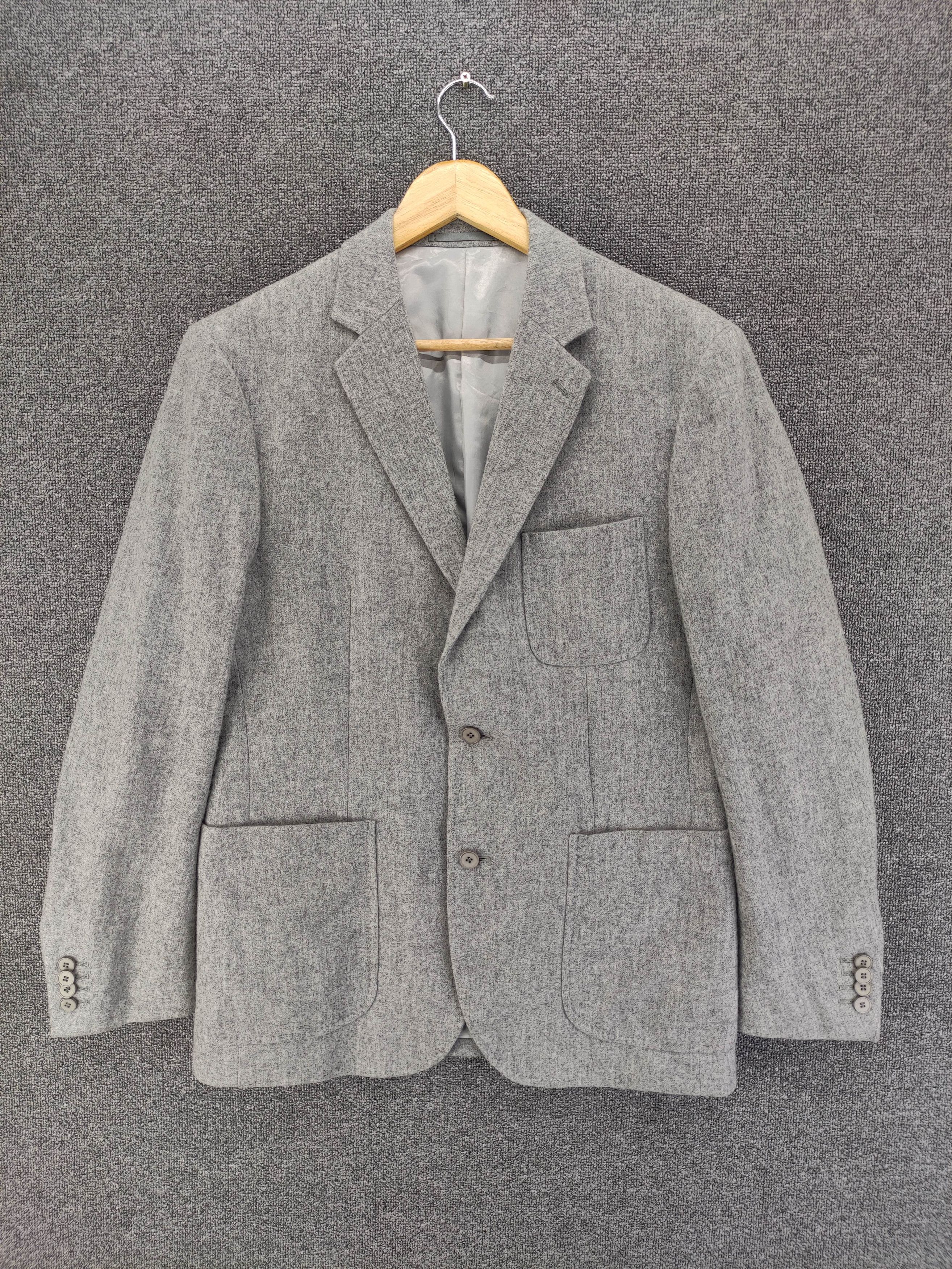 Lacoste Vintage Lacoste Wool Coat Jacket Blazer Size US M / EU 48-50 / 2 - 1 Thumbnail