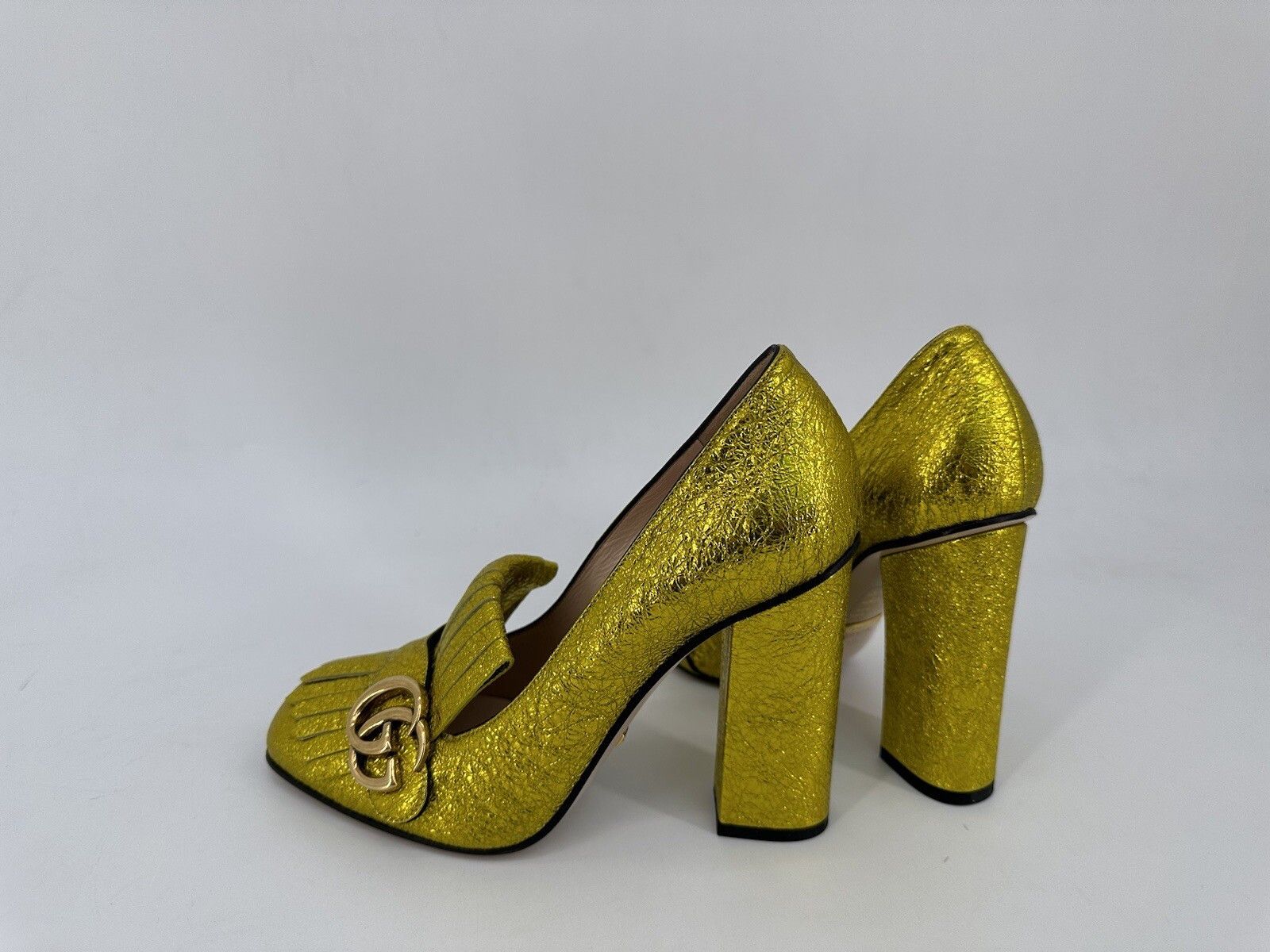 Gucci New Gucci Heels Pumps Size IT-39/US-9 Woman's Marmont Size US 9 / IT 39 - 4 Thumbnail