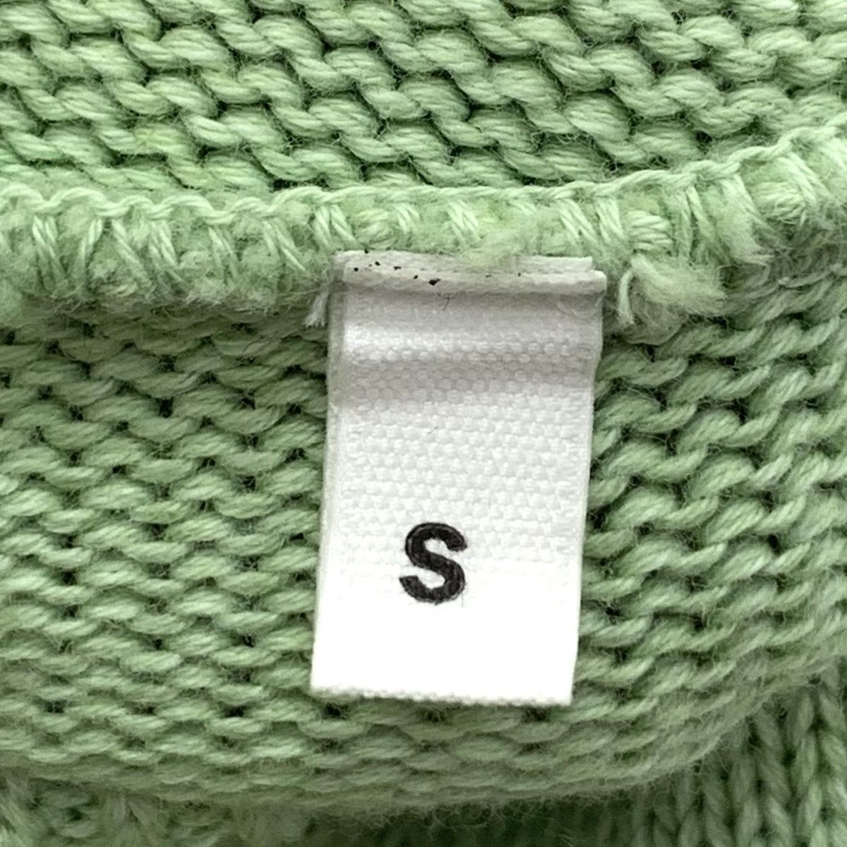 AMI Ami Green Heart Logo Intarsia Long Sleeve Knit Sweater K26WX Size S / US 4 / IT 40 - 6 Thumbnail