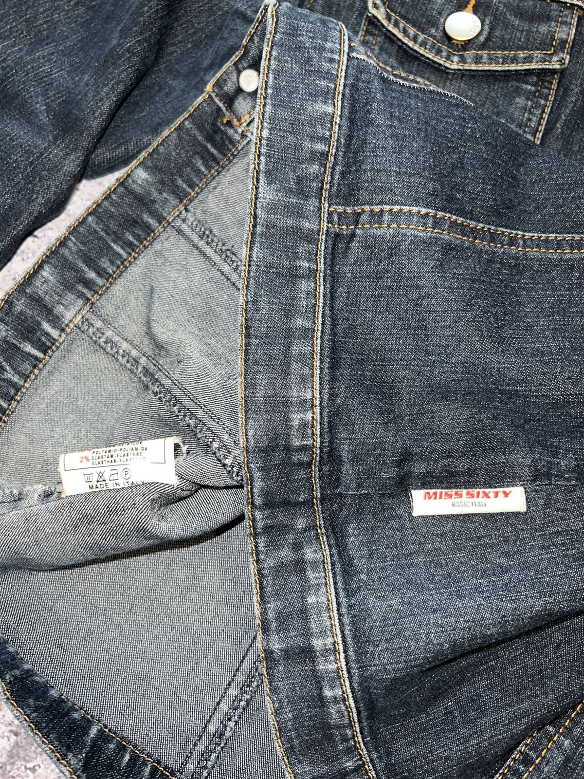 Miss Sixty Vintage Y2K Miss Sixty Denim Jacket Streetwear 90s Style Size S / US 4 / IT 40 - 5 Thumbnail
