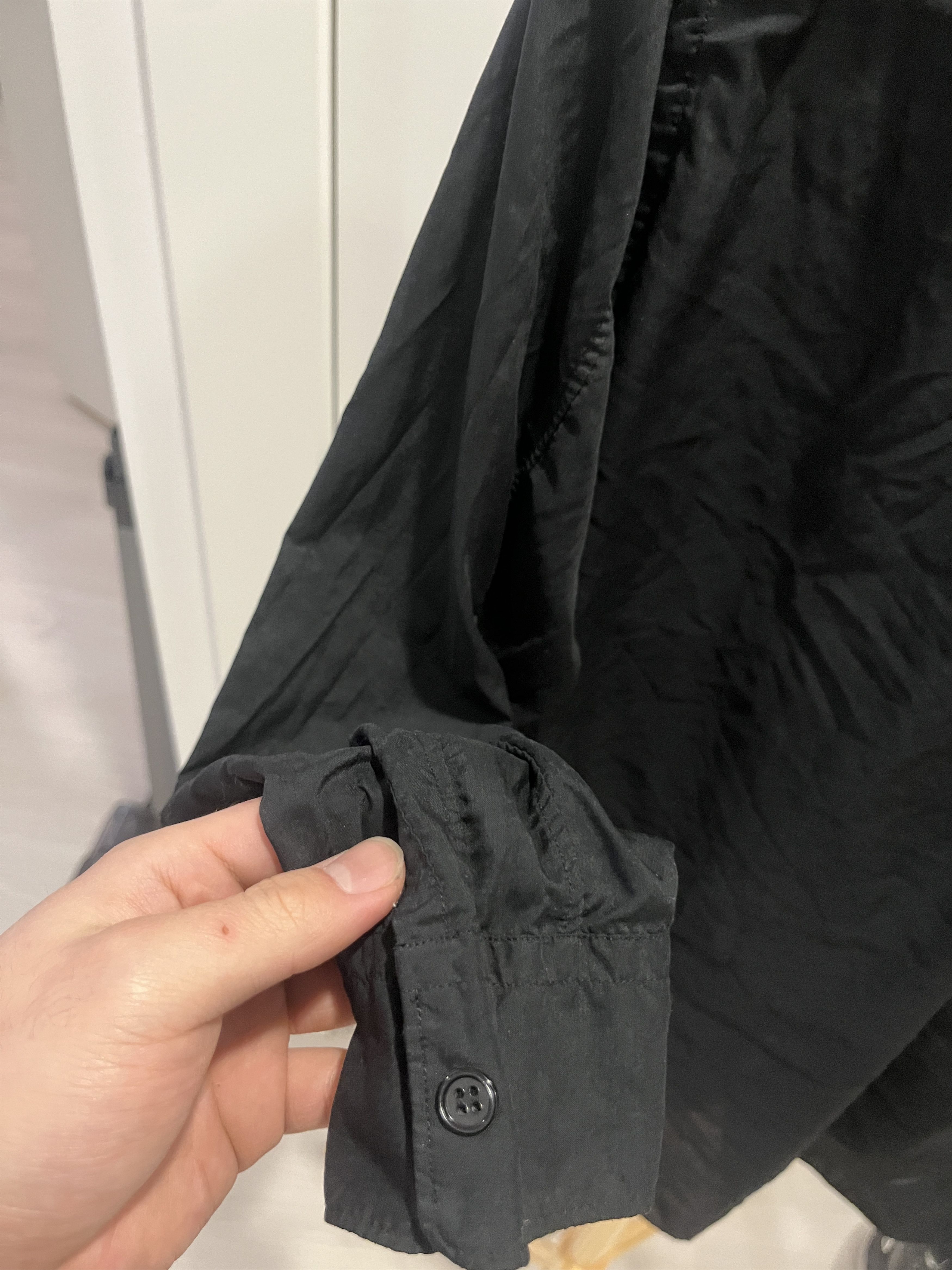 Comme des Garcons Black Comme des Garcones 'Black' Ruffled flower Shirt Size M / US 6-8 / IT 42-44 - 9 Thumbnail