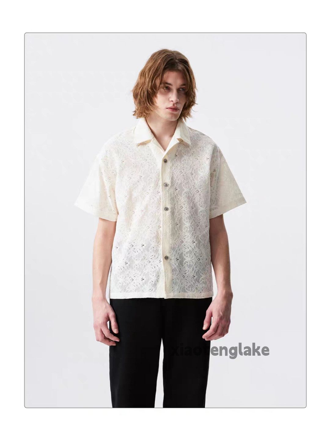 Designer × Vintage Unisex full pattern graphic hiphop yuppie hollow shirt Size US XL / EU 56 / 4 - 2 Thumbnail