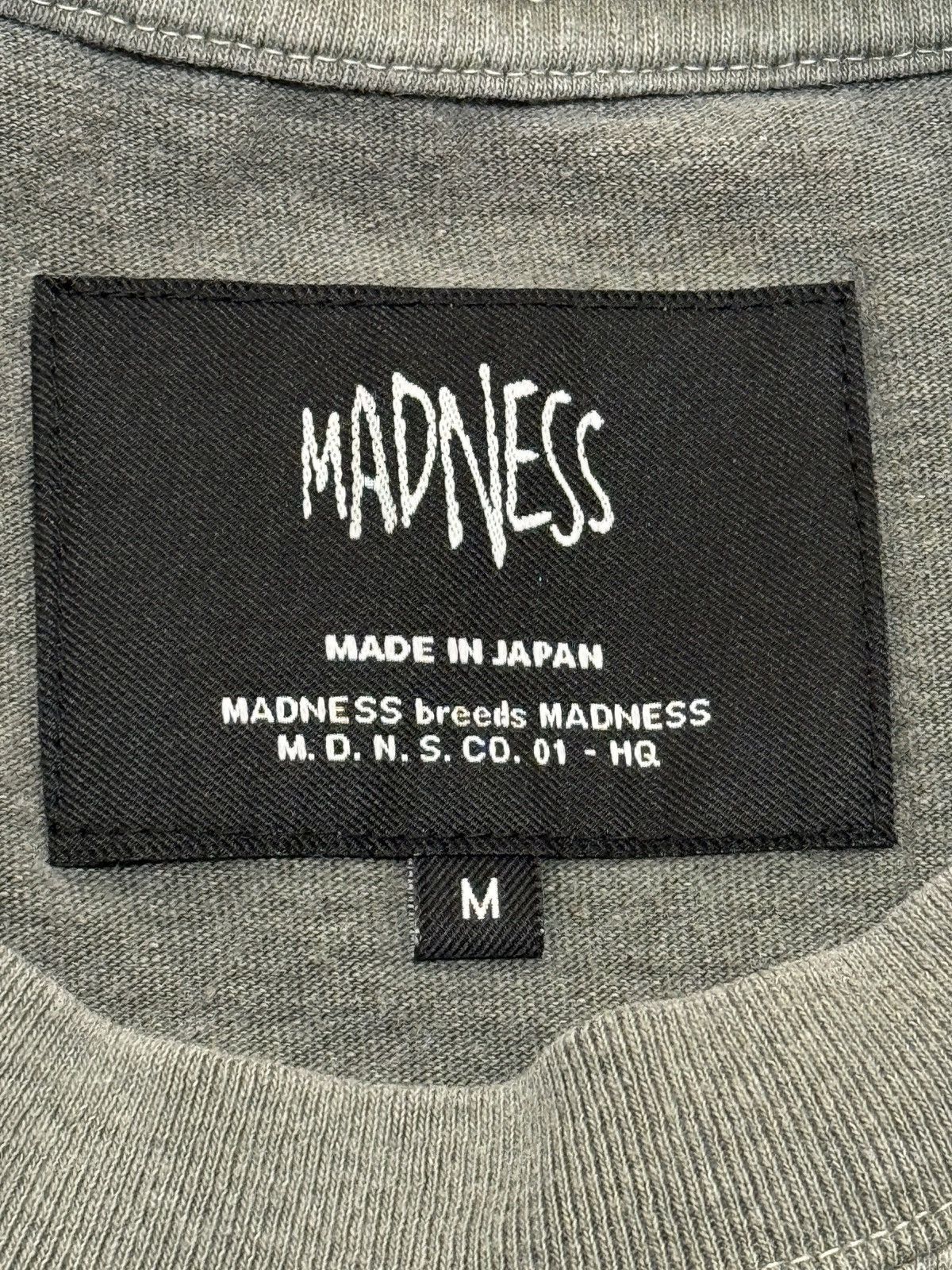 Madness Madness Pigment Dyed Crewneck Long Sleeve. Size US M / EU 48-50 / 2 - 11 Thumbnail