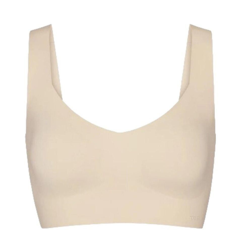 Designer SKB1706 Skims NWT Naked Plunge Longline Bralette Sand 4X Size ONE SIZE - 1 Thumbnail