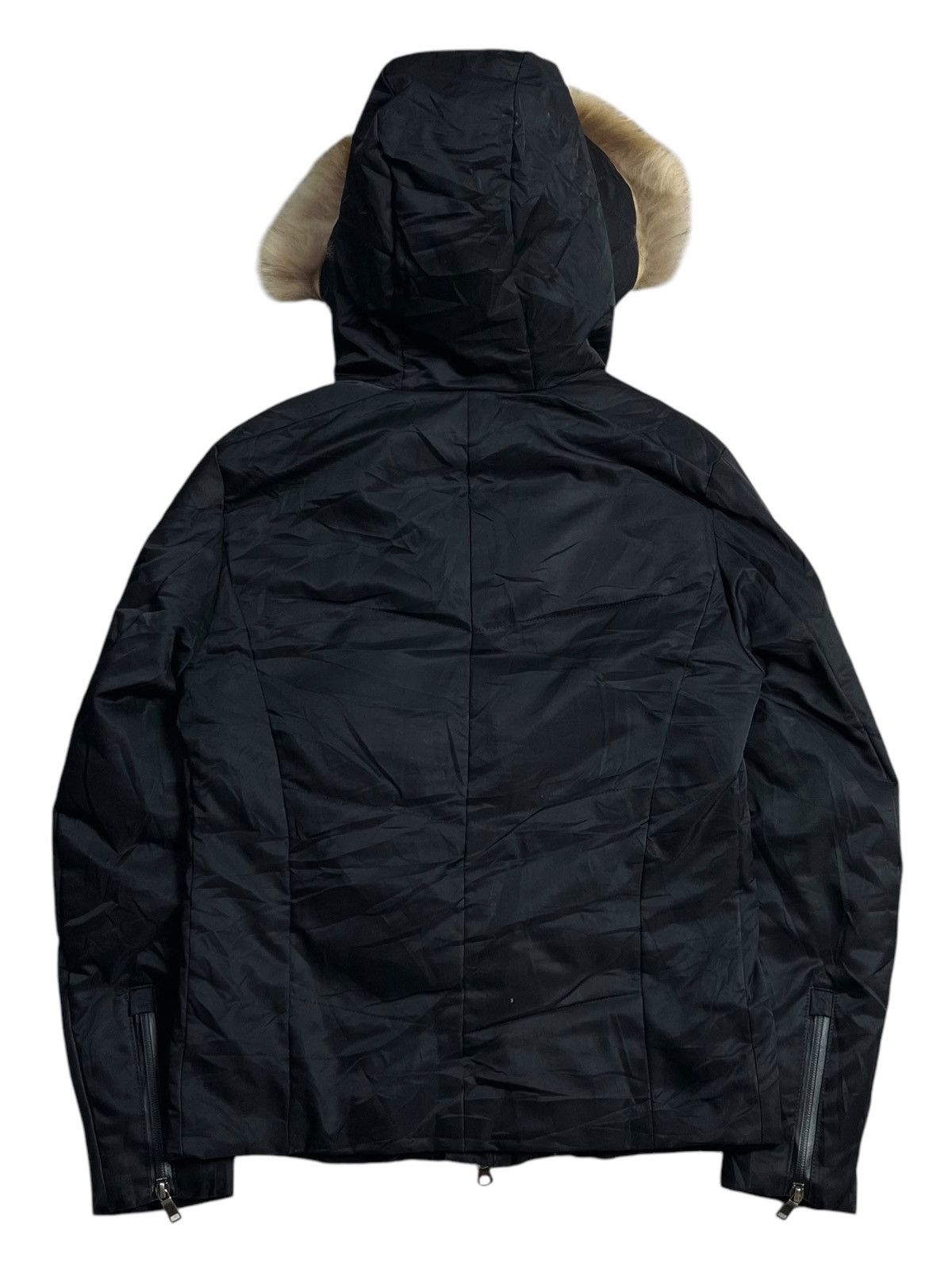 14th Addiction 2000s Schlussel - Raccoon Fur Hoodie Jacket Size US M / EU 48-50 / 2 - 3 Thumbnail