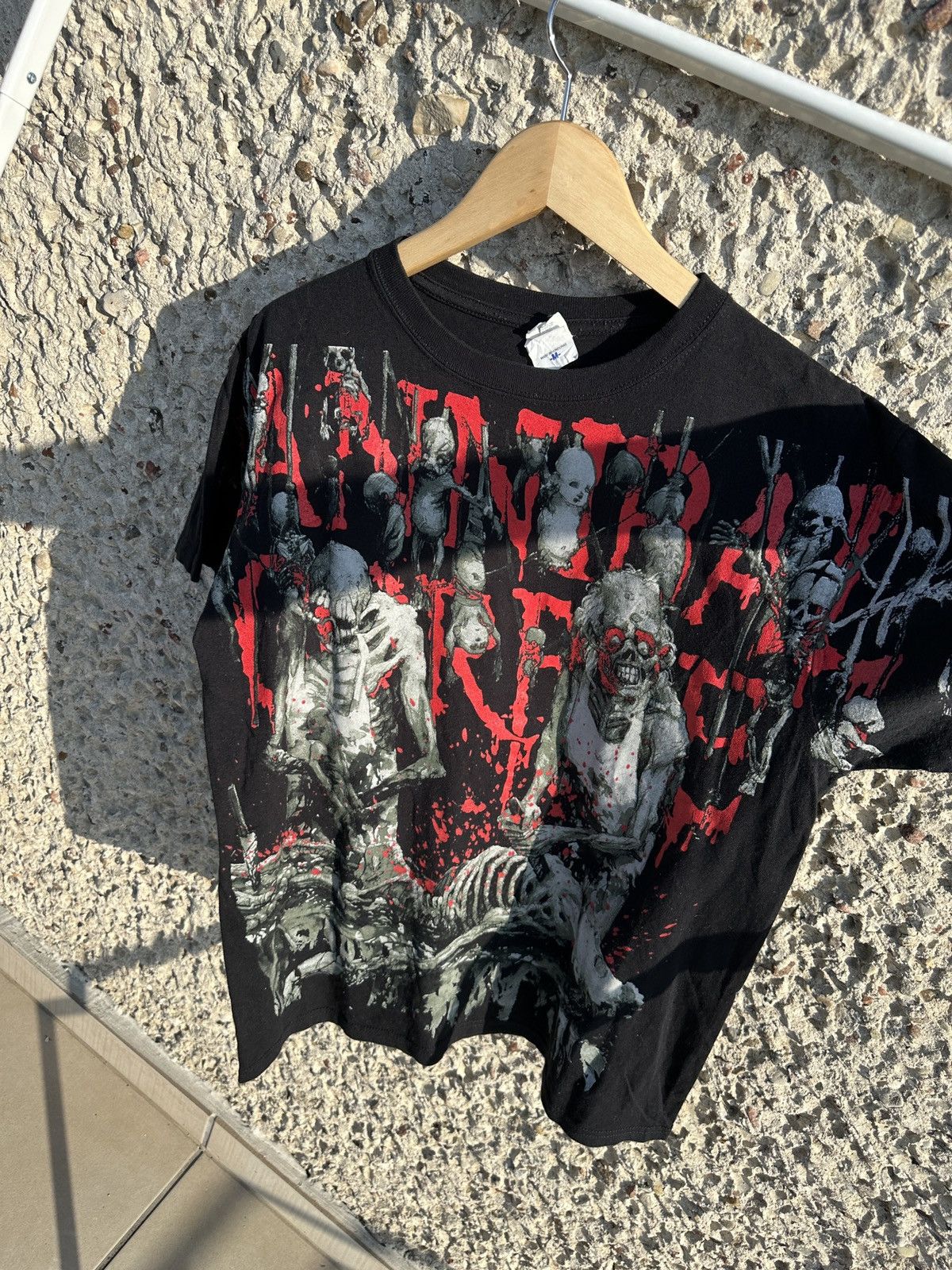 Band Tees × Vintage Vintage Cannibal Corpse super rare 2000s 2010 tee t-shirt Size US M / EU 48-50 / 2 - 6 Thumbnail